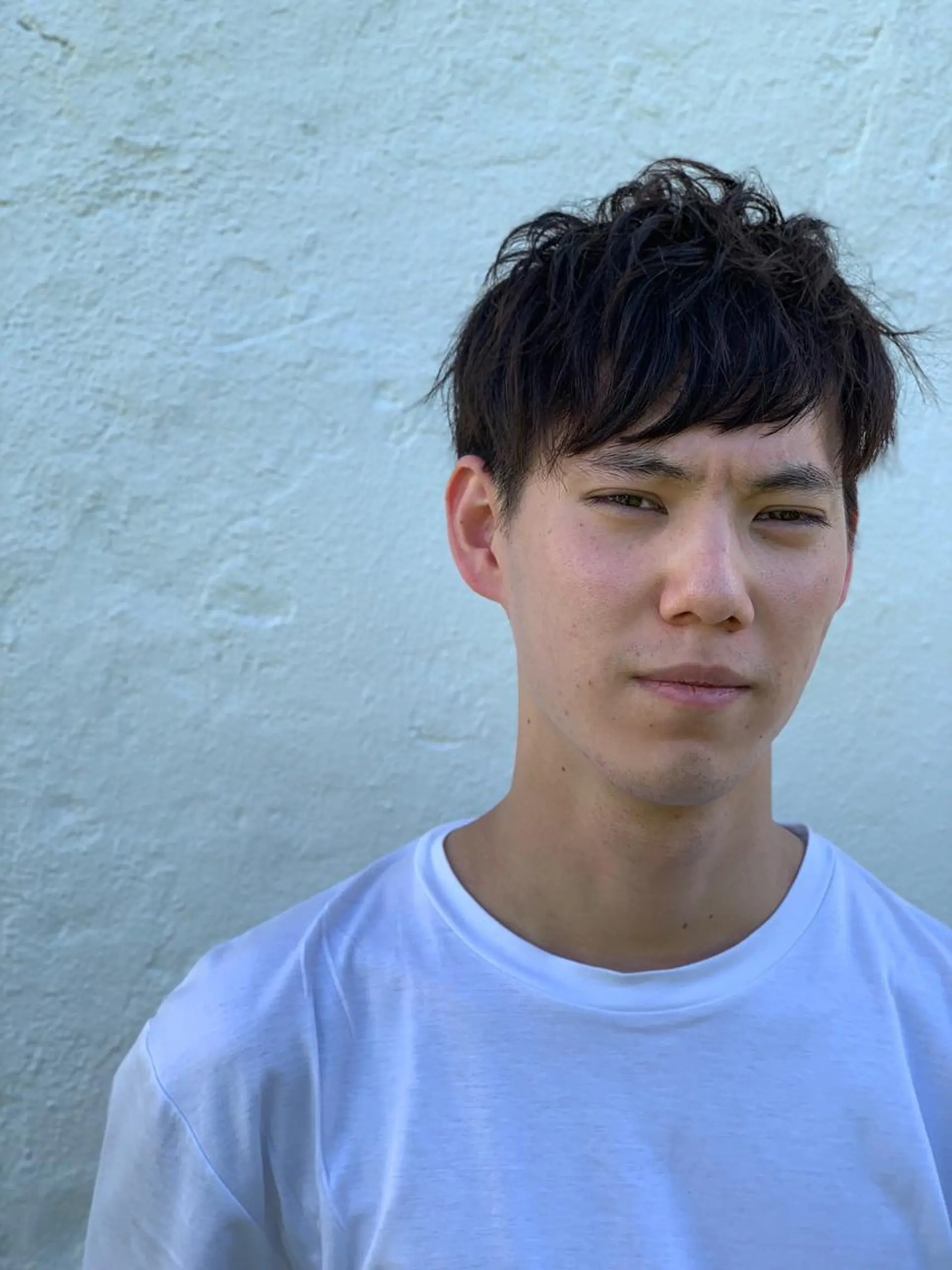 メンズ 上石神井メンズパーマ 飯田徹のヘアスタイル