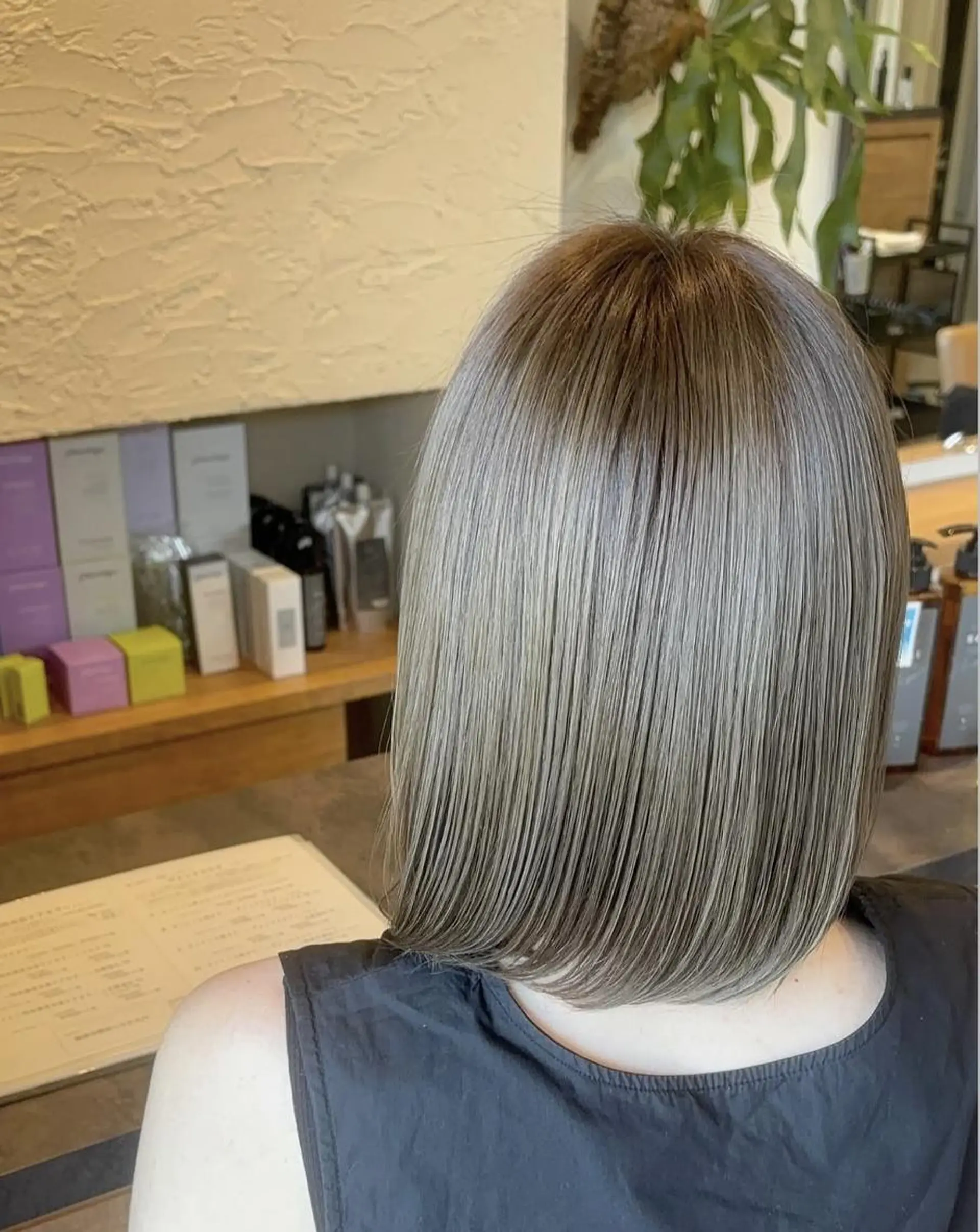 ミディアム トリートメント 昇　ひかる 髪質改善はお任せ◎のヘアスタイル