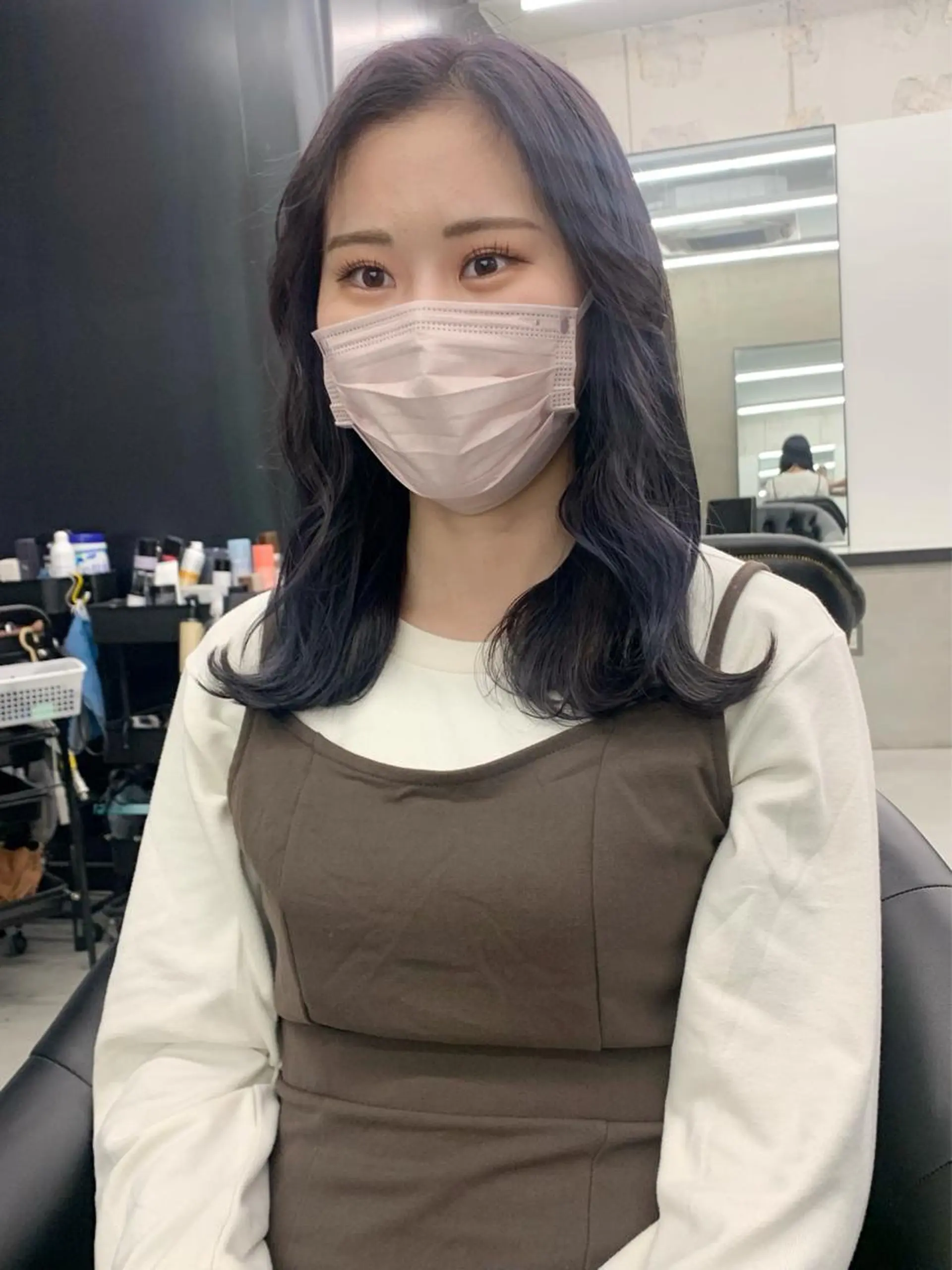 セミロング カラー kimika🥑 メンズ/髪質改善のヘアスタイル