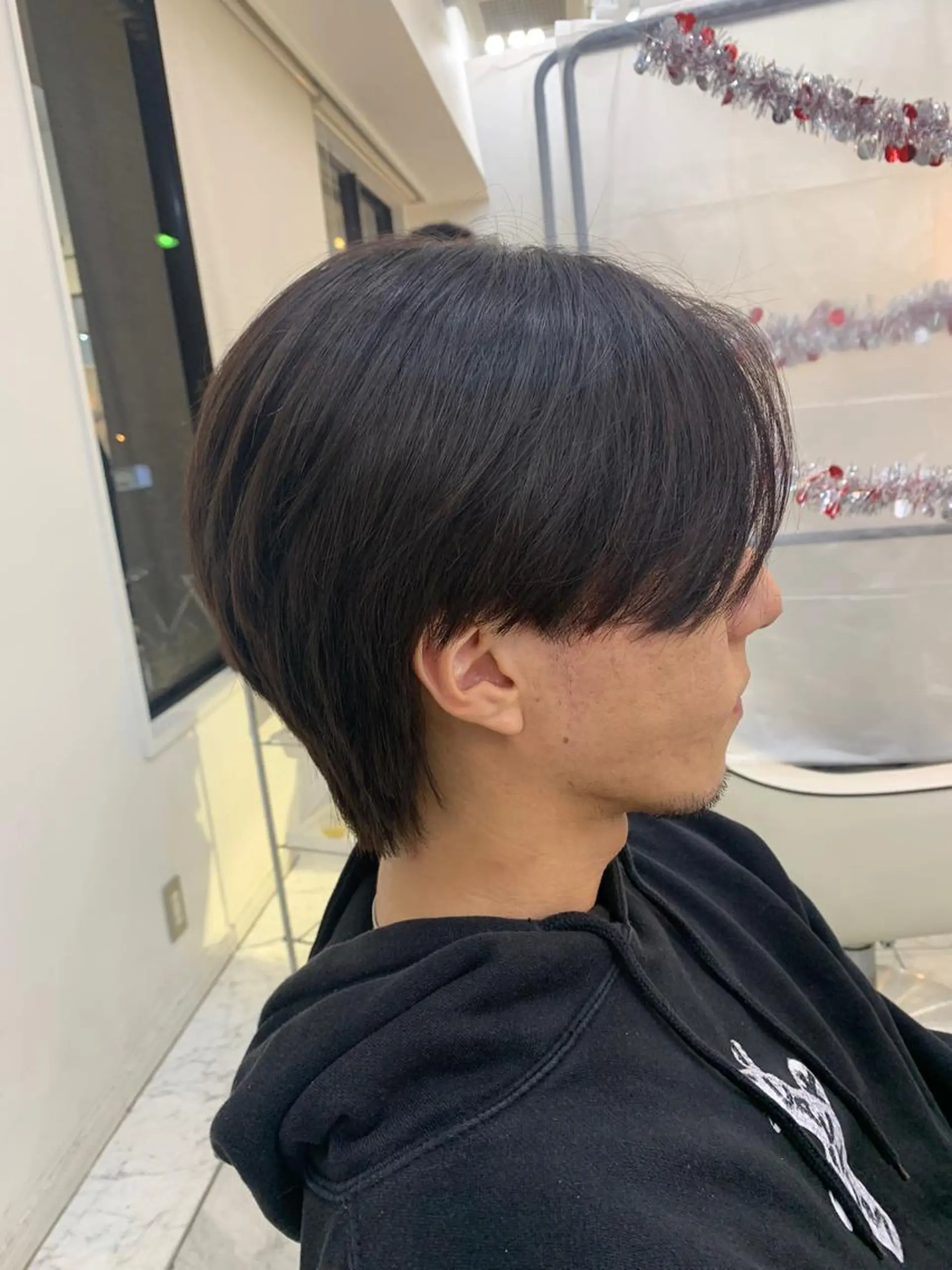 ミディアム メンズ カット ヘアカラー ヘアセット 🏆メンズヘア特化 🥇代表りんぺーのヘアスタイル