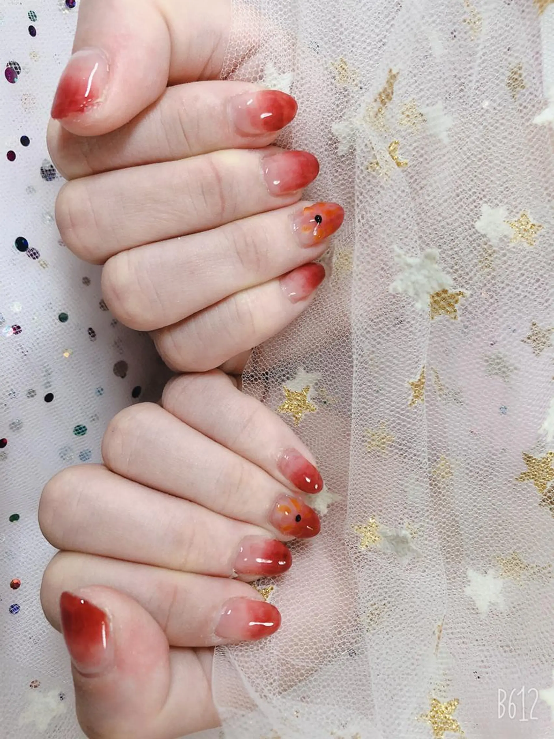 ネイル 🦋ネイルサロン ブラン🌈ゆりのネイルデザイン