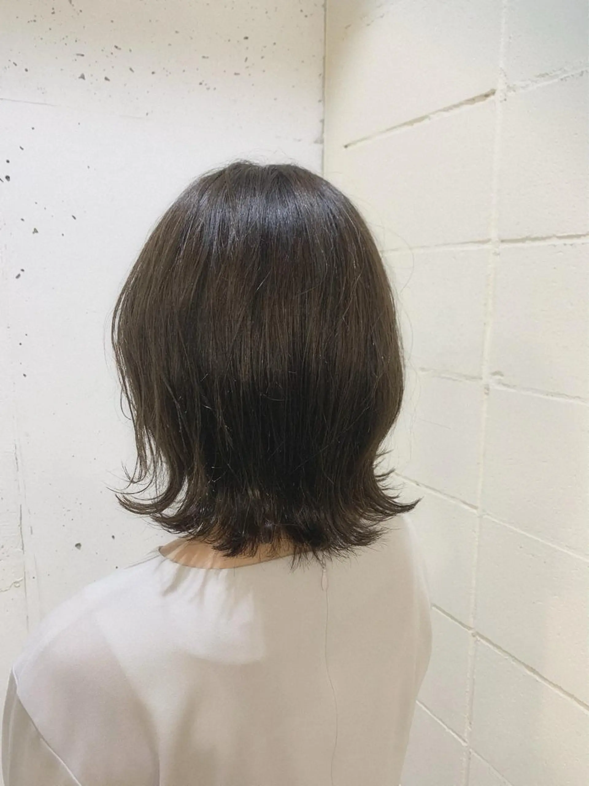 ミディアム カラー アッシュ ベージュカラー 透明感カラー 千葉駅徒歩1分✂︎ 宮内のヘアスタイル