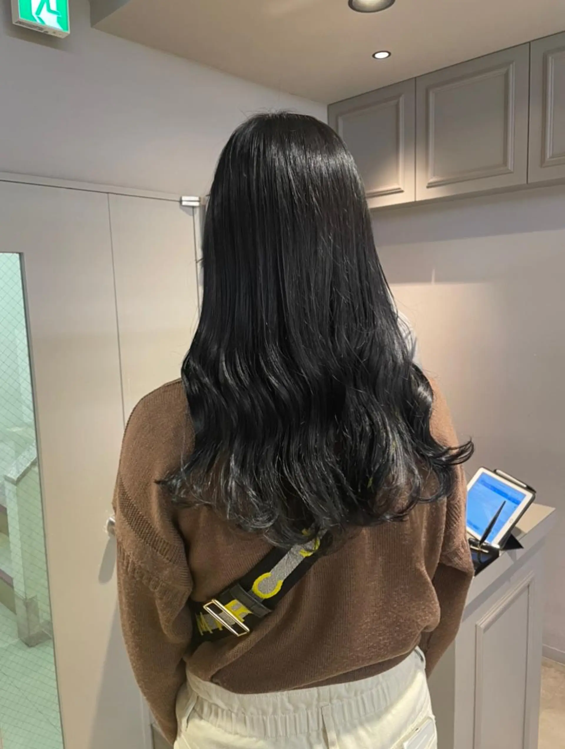 セミロング カラー レイヤー/韓国❣️ 髪質改善/亘紘輝のヘアスタイル