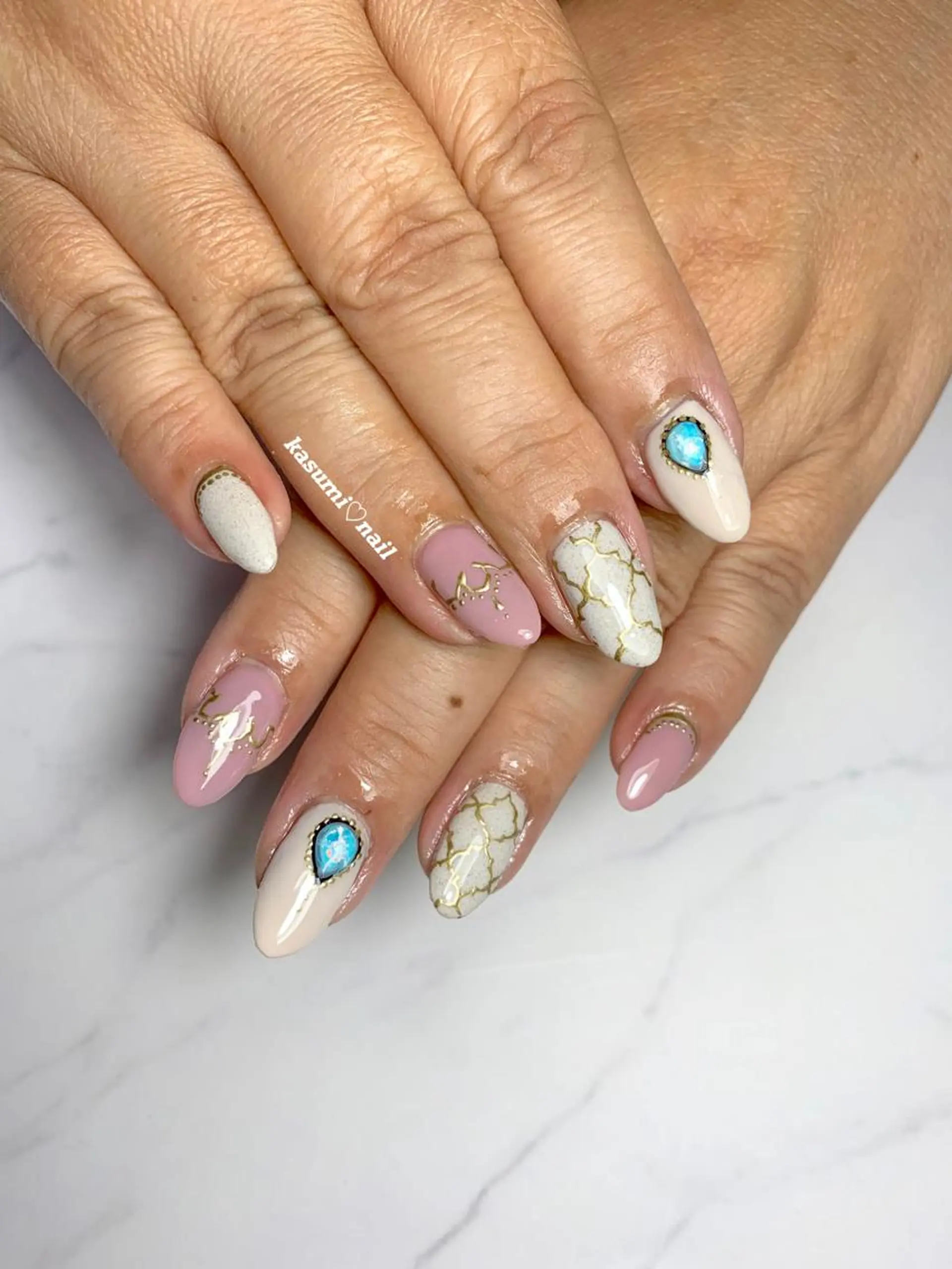 ネイル アートネイル フットネイル ジェルネイル KASUMI♡ Nailのネイルデザイン