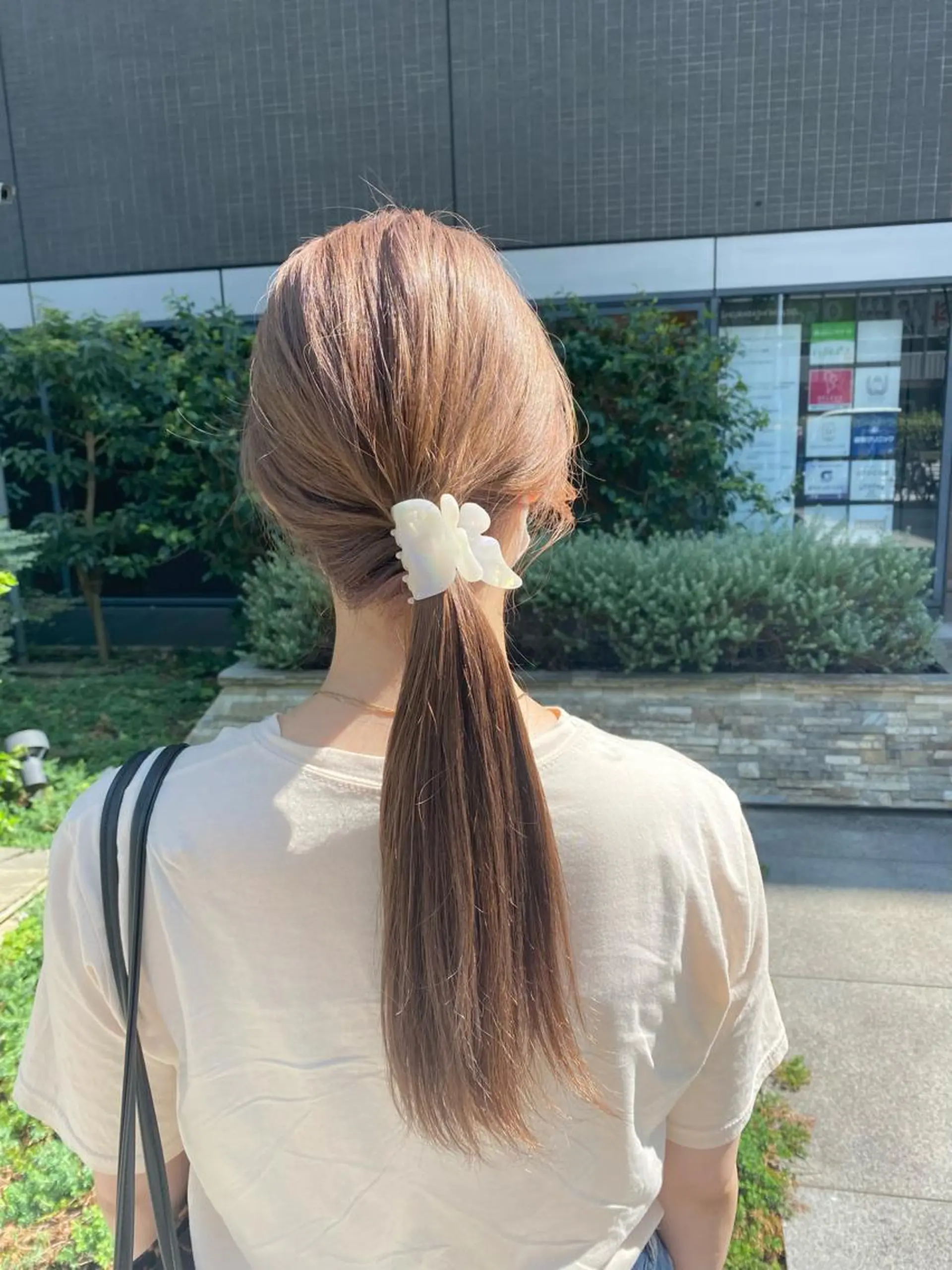 ロング デザインカラー/ボブ ブリーチカラー/ユリのヘアスタイル