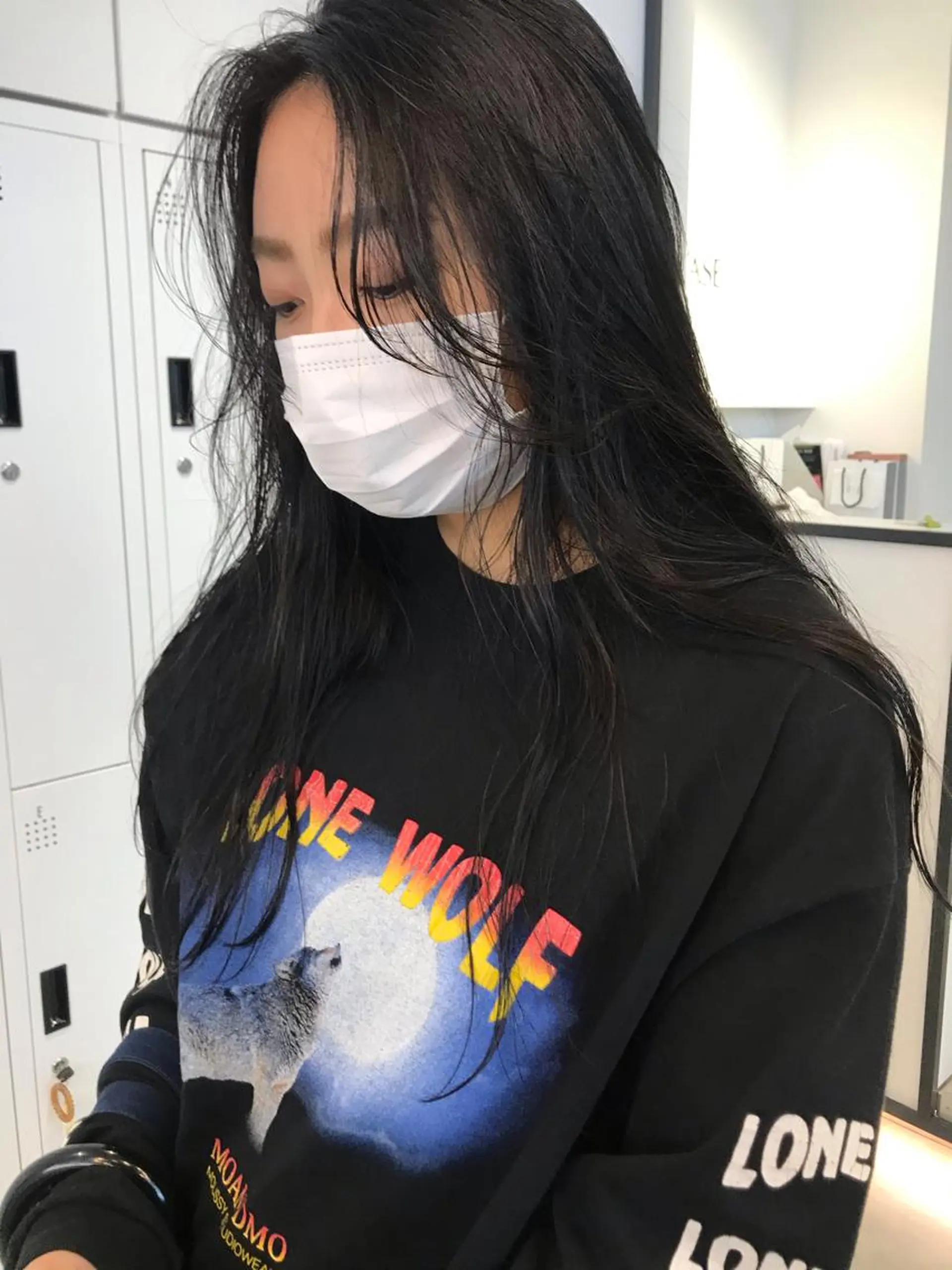 セミロング ヘアカラー 🇰🇷カルマパーマ kaito🇰🇷のヘアスタイル