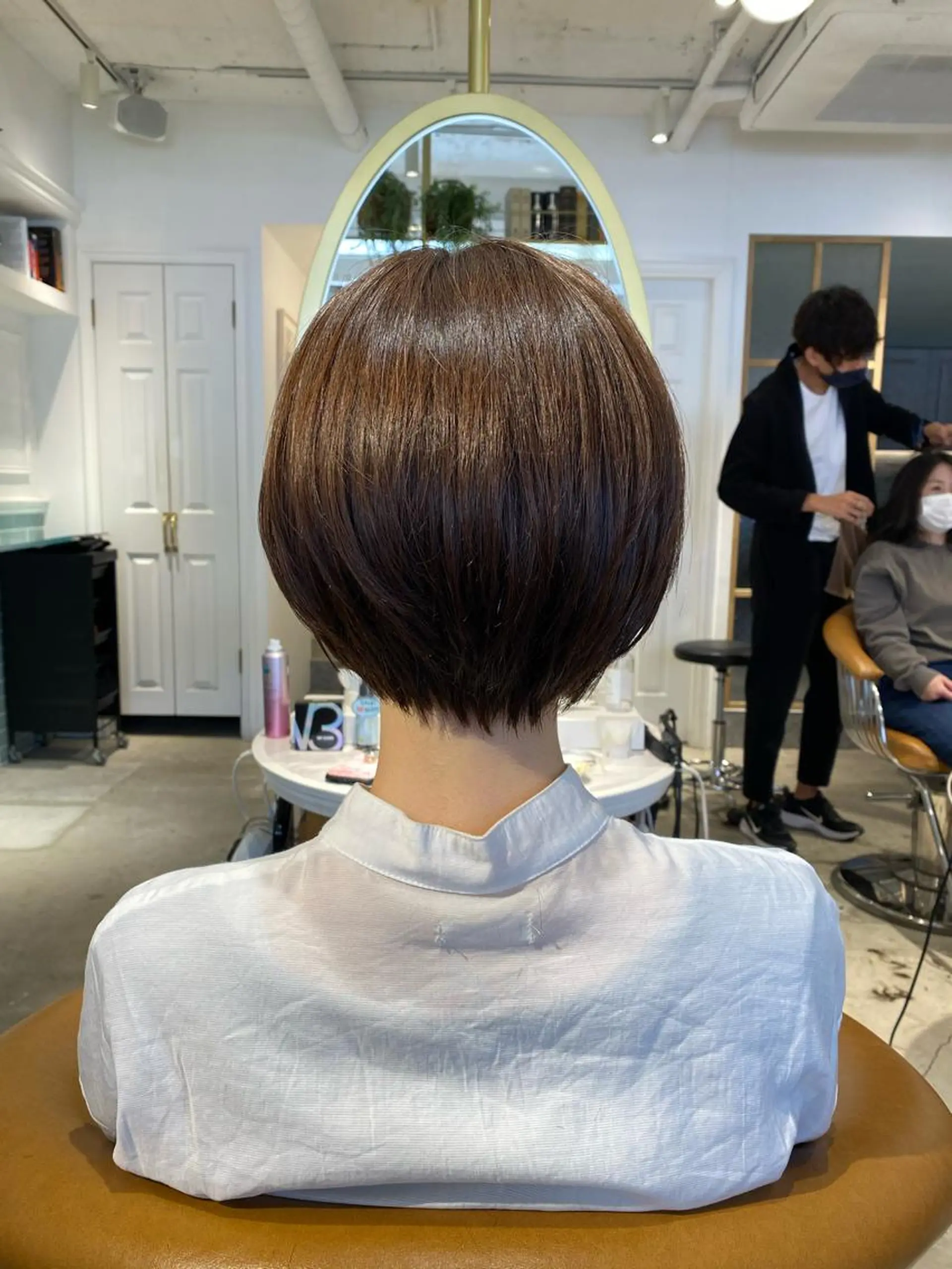 ショート 髪質改善レイヤー/ ボブたんの翔太のヘアスタイル