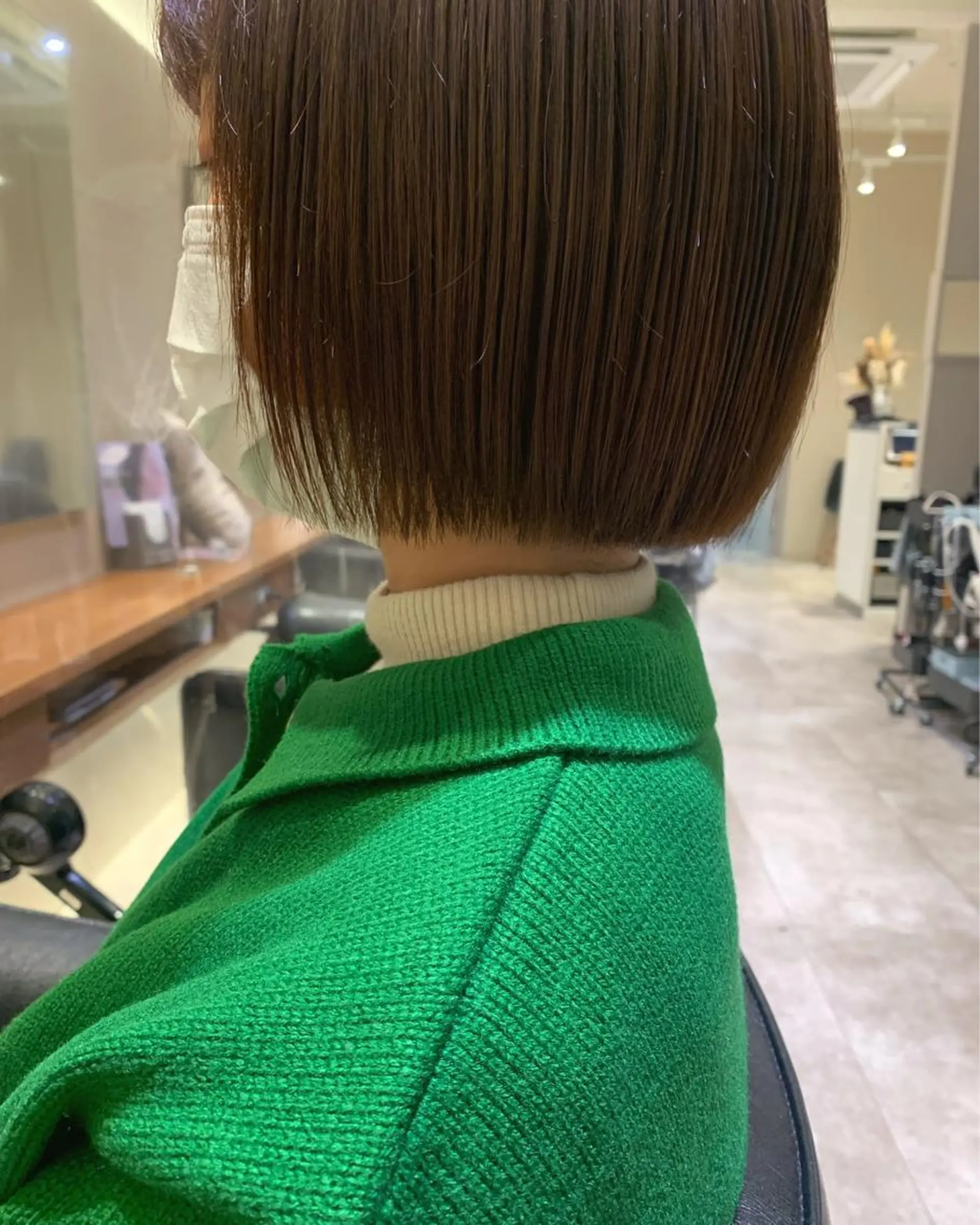 ミディアム 🫧韓国ヘア 透明感 カラー🫧福田 楓のヘアスタイル