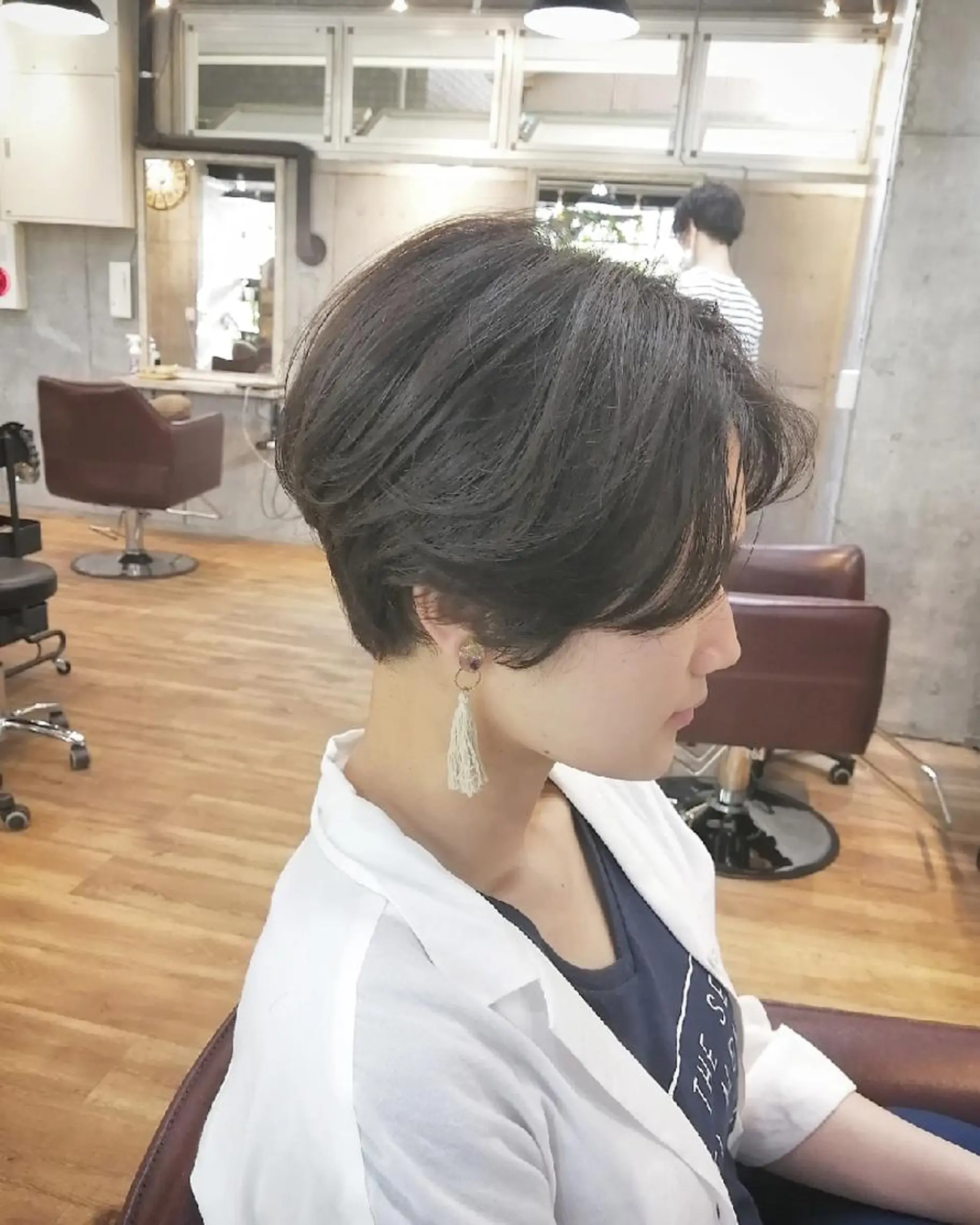 ショート カラー パーマ ヘアアレンジ ネイル キッズ メンズ マツエク・マツパ カット ヘアカラー トリートメント ペスカ豊崎店　沖縄所属・6月オープン♪豊見城 Lodattu✁清水のヘアスタイル