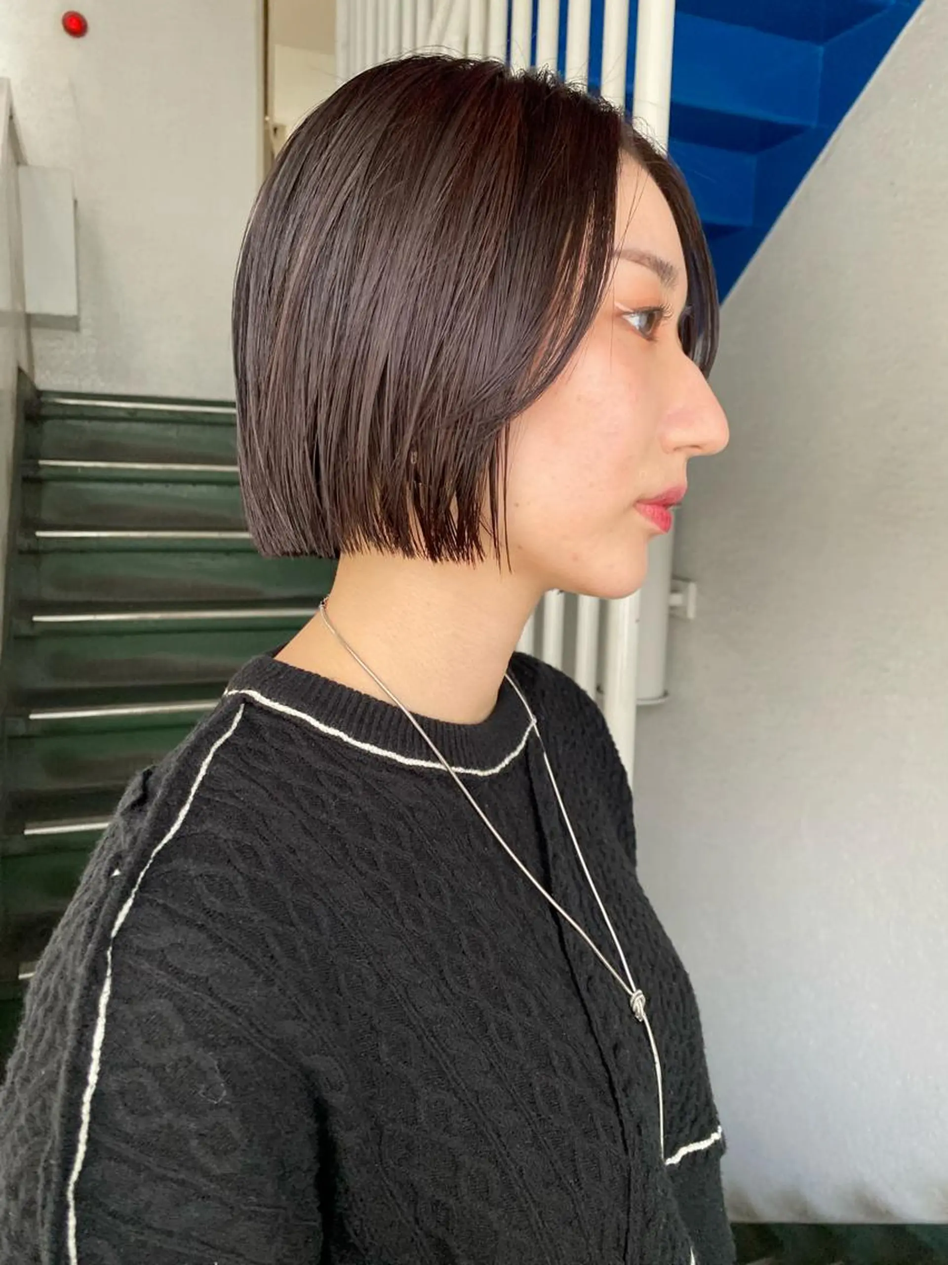 ショート カラー グレージュ ラベンダーカラー ラベンダーグレージュ ラベンダーグレー 無料カットモデル募集 🌱ひょうがのヘアスタイル