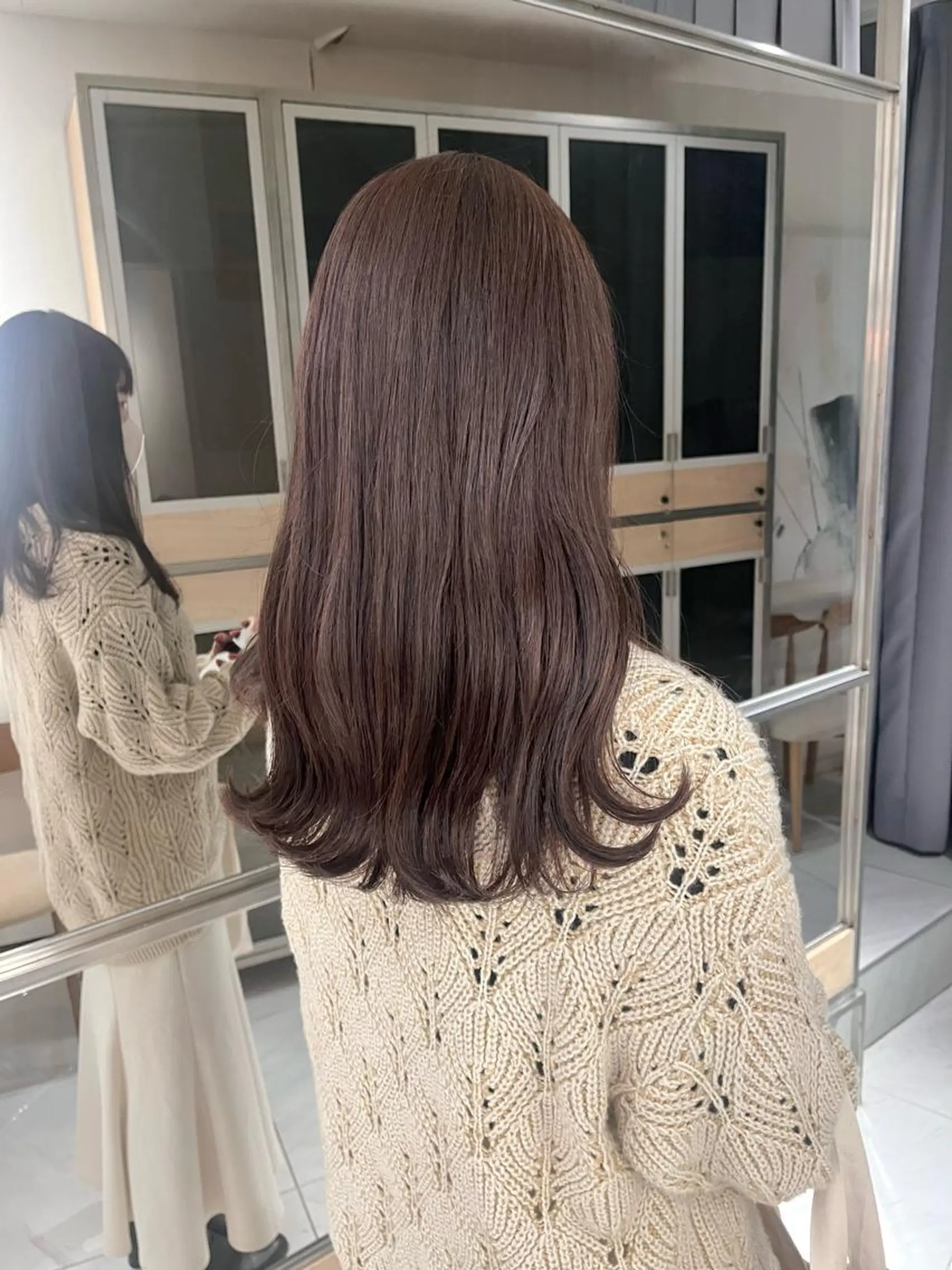 ロング カラー ヘアカラー トリートメント ヘッドスパ ヘアセット 🎀艶モテカラー🎀 彩季のヘアスタイル