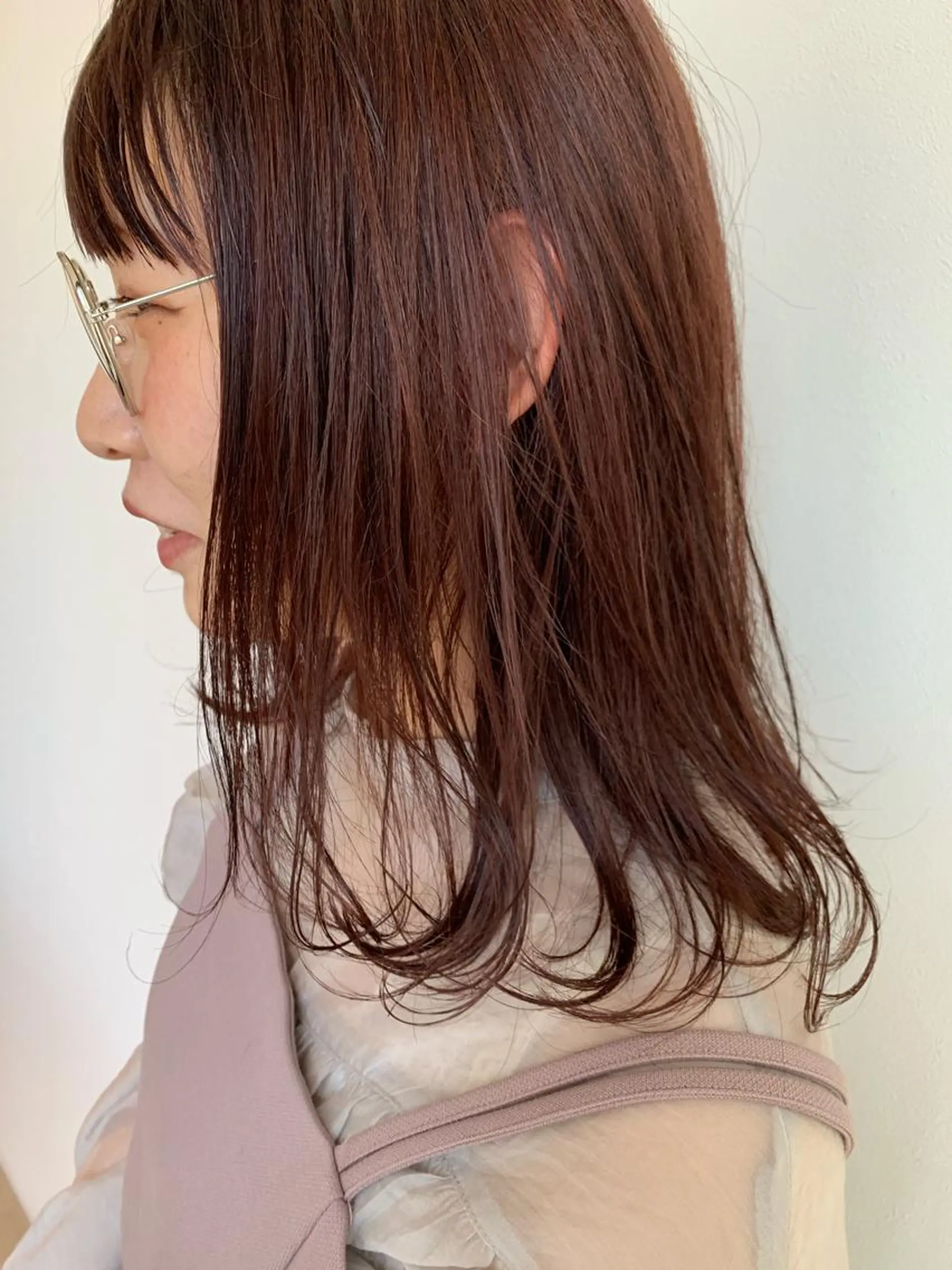 ミディアム カラー ANY／SUE 千葉パーマのヘアスタイル