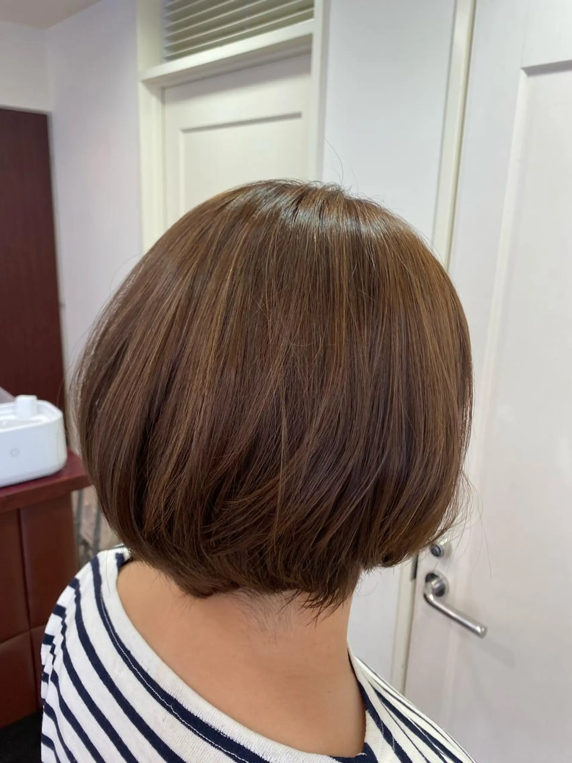 ショート カラー 木村 詩渚のヘアスタイル