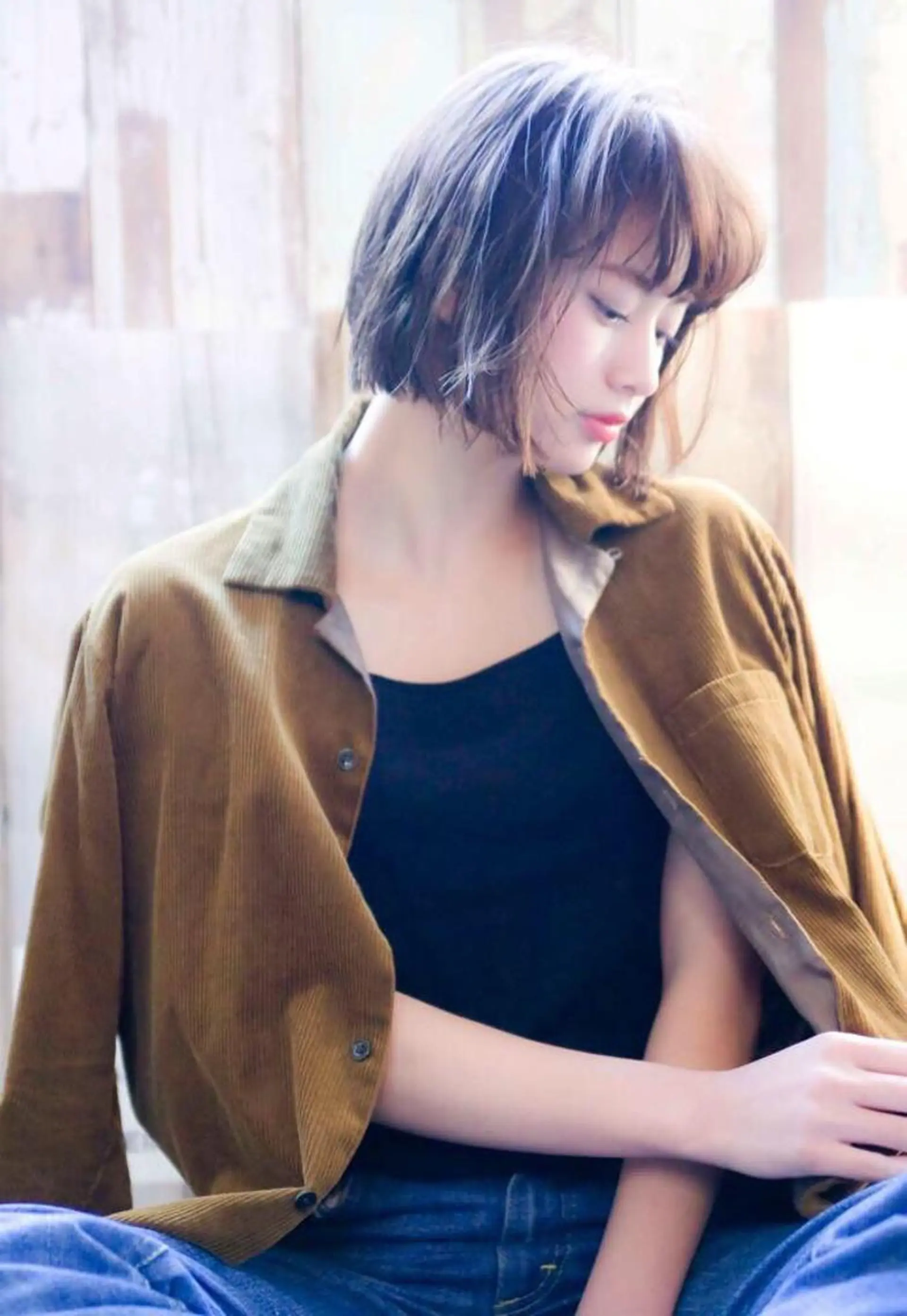 ミディアム カラー ryota .のヘアスタイル