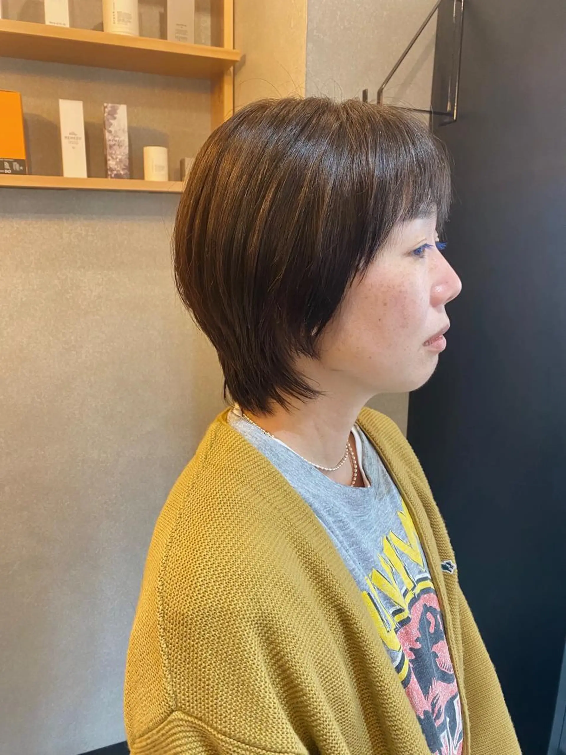 ショート カラー カット トリートメント kouyo パーマ/ウルフカットのヘアスタイル