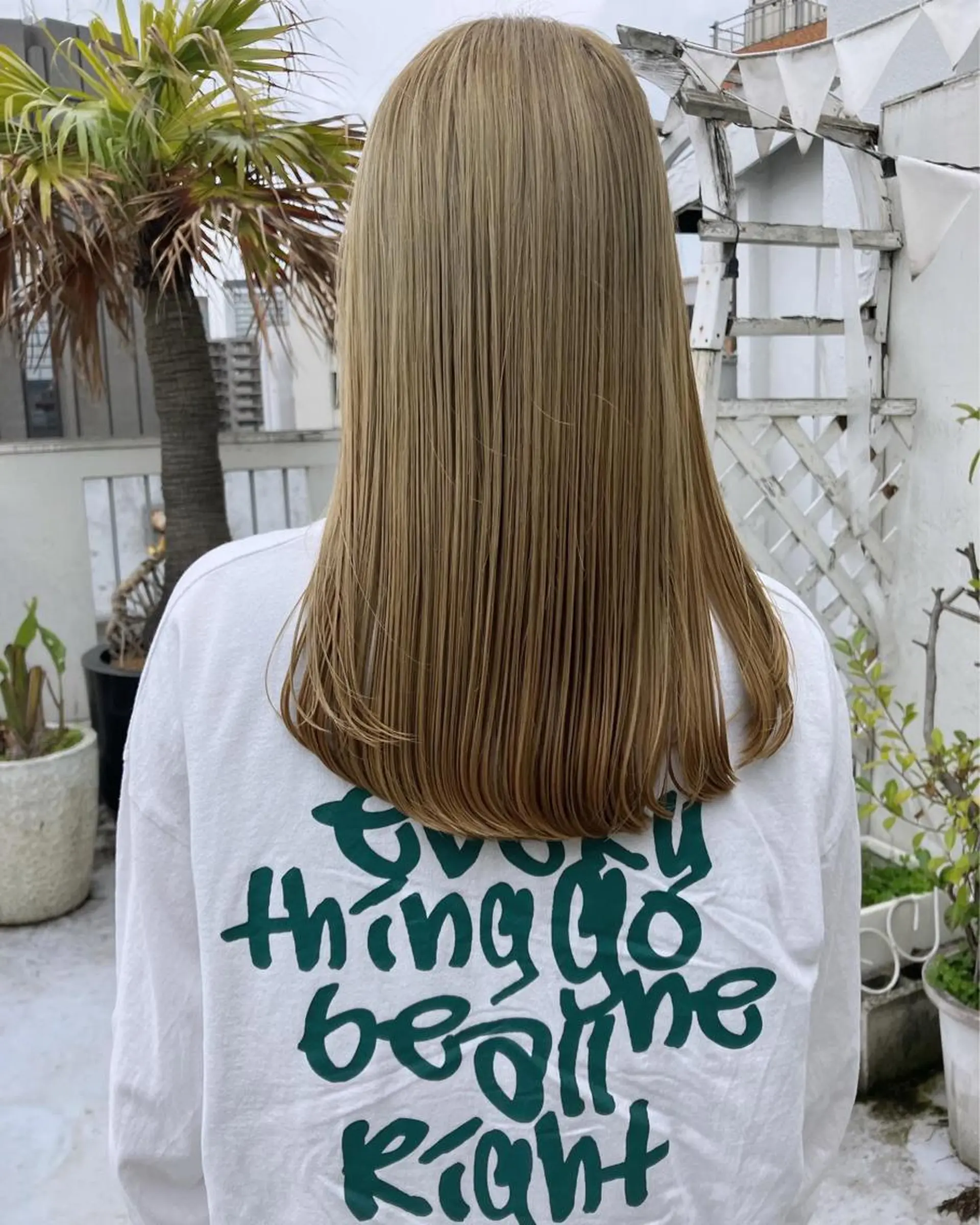 カラー 木村 百花のヘアスタイル