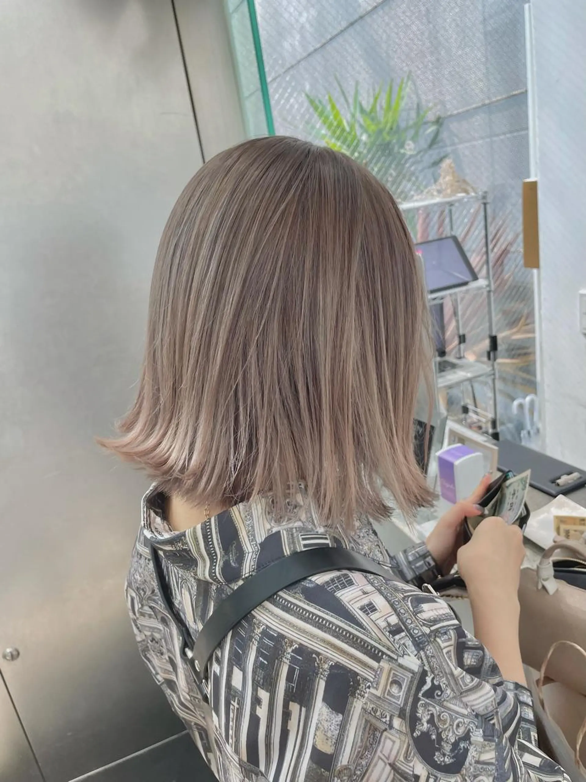 ショート オノ テンタのヘアスタイル