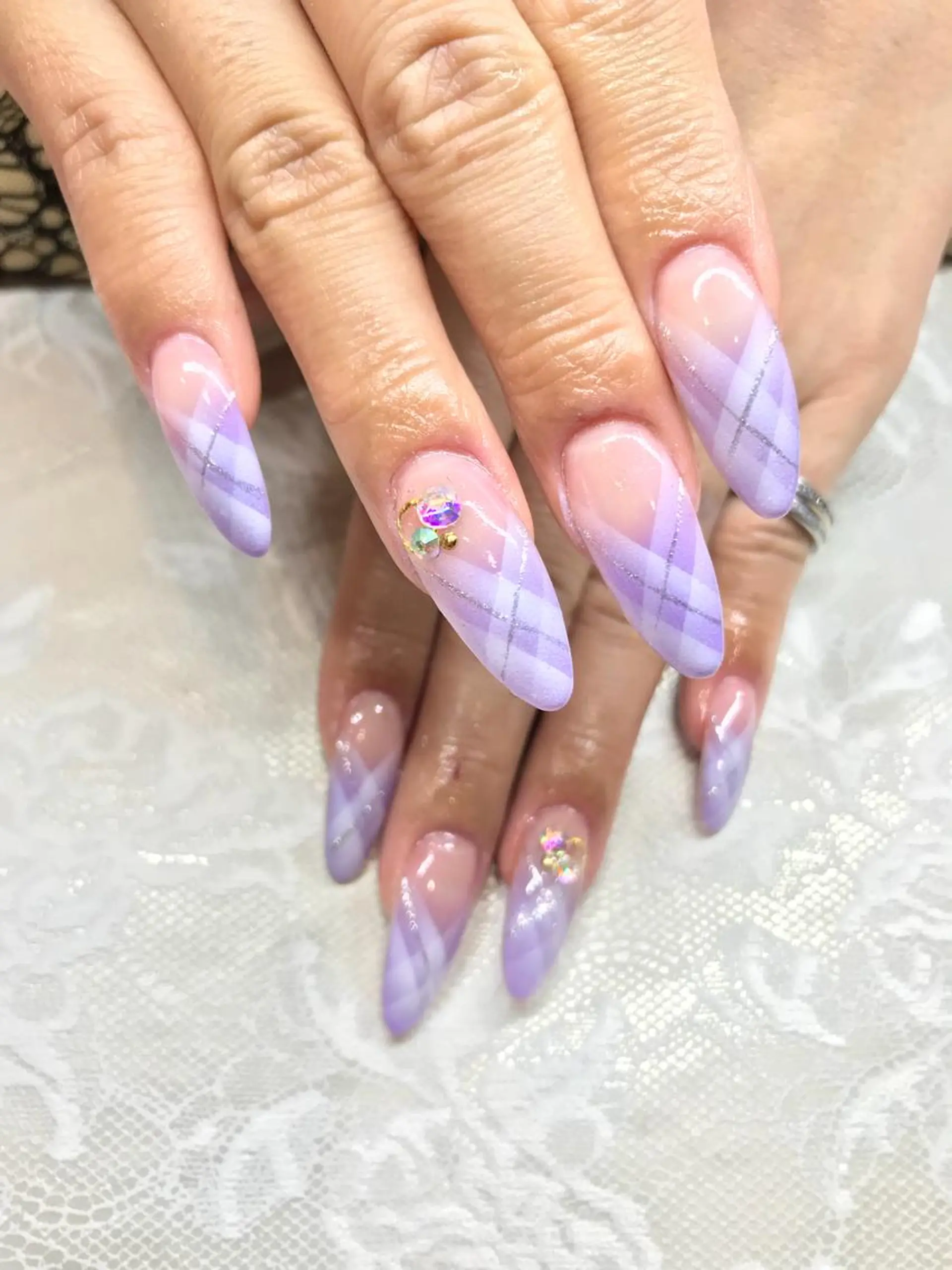 ネイル スカルプネイル ハンドネイル Grazie AMOREのネイルデザイン