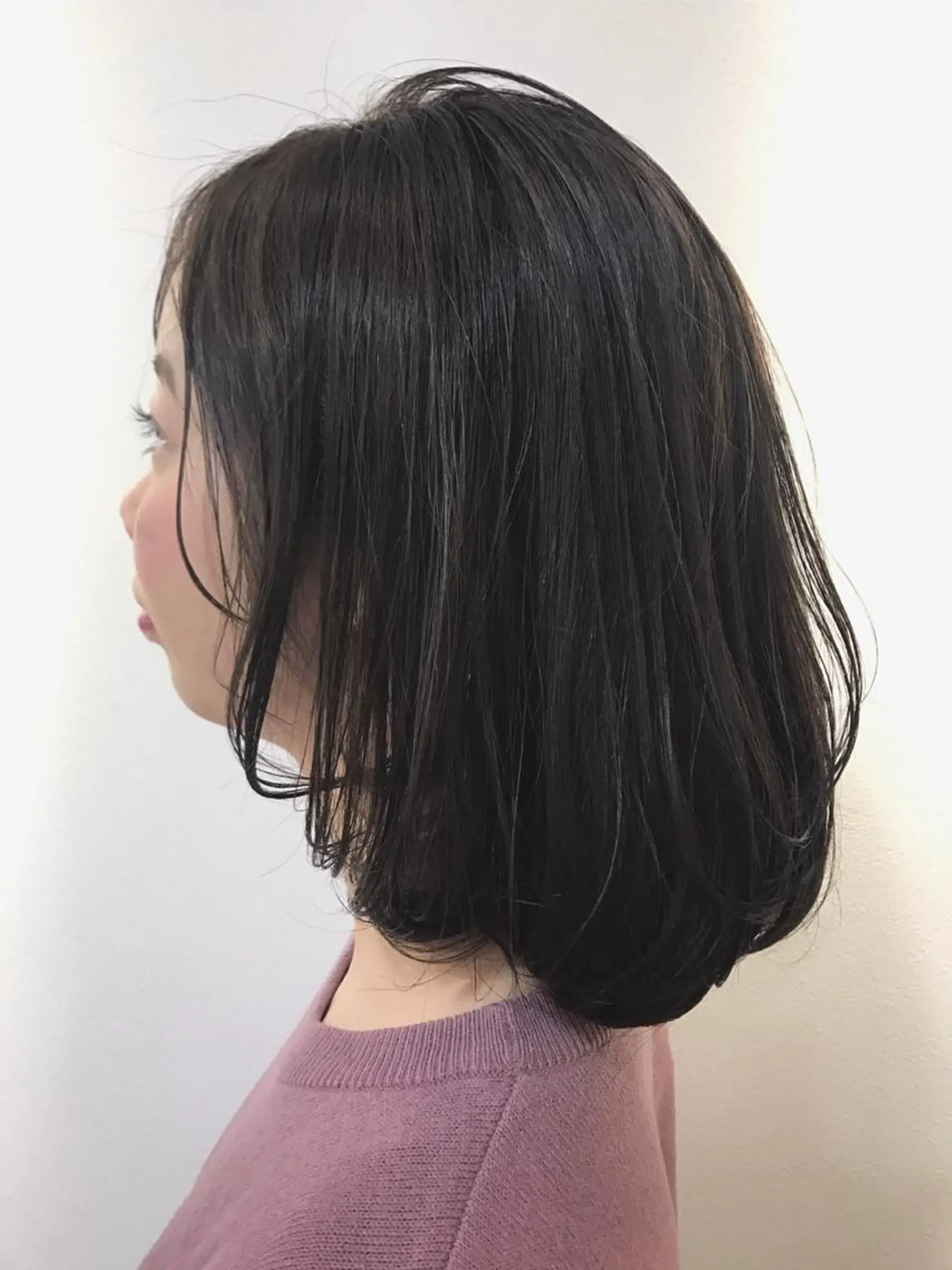 ミディアム カラー ri saのヘアスタイル