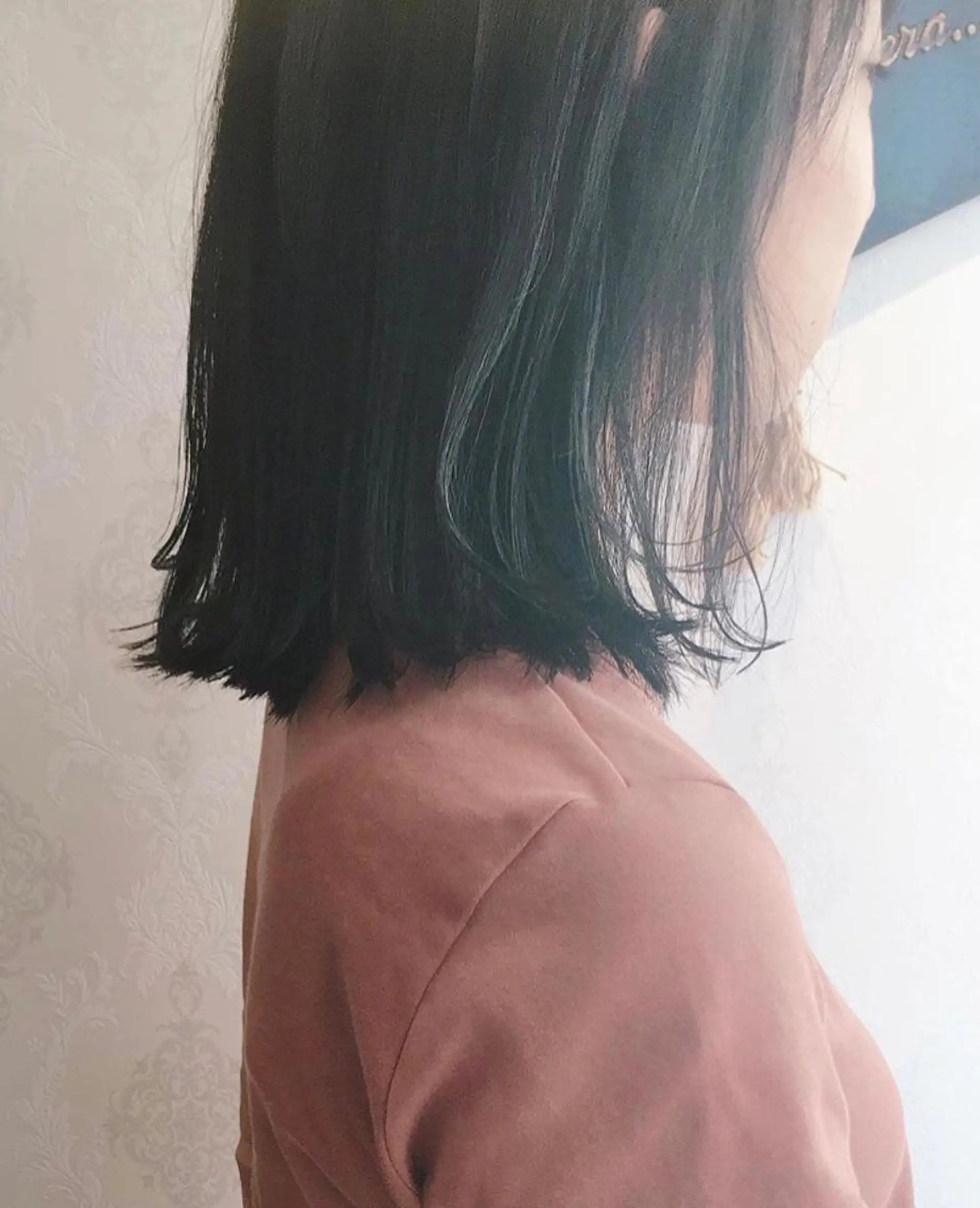 ミディアム パーマ ヘアアレンジ 外ハネヘア 鶴岡で縮毛矯正なら お任せ！ハヤシナオミのヘアスタイル