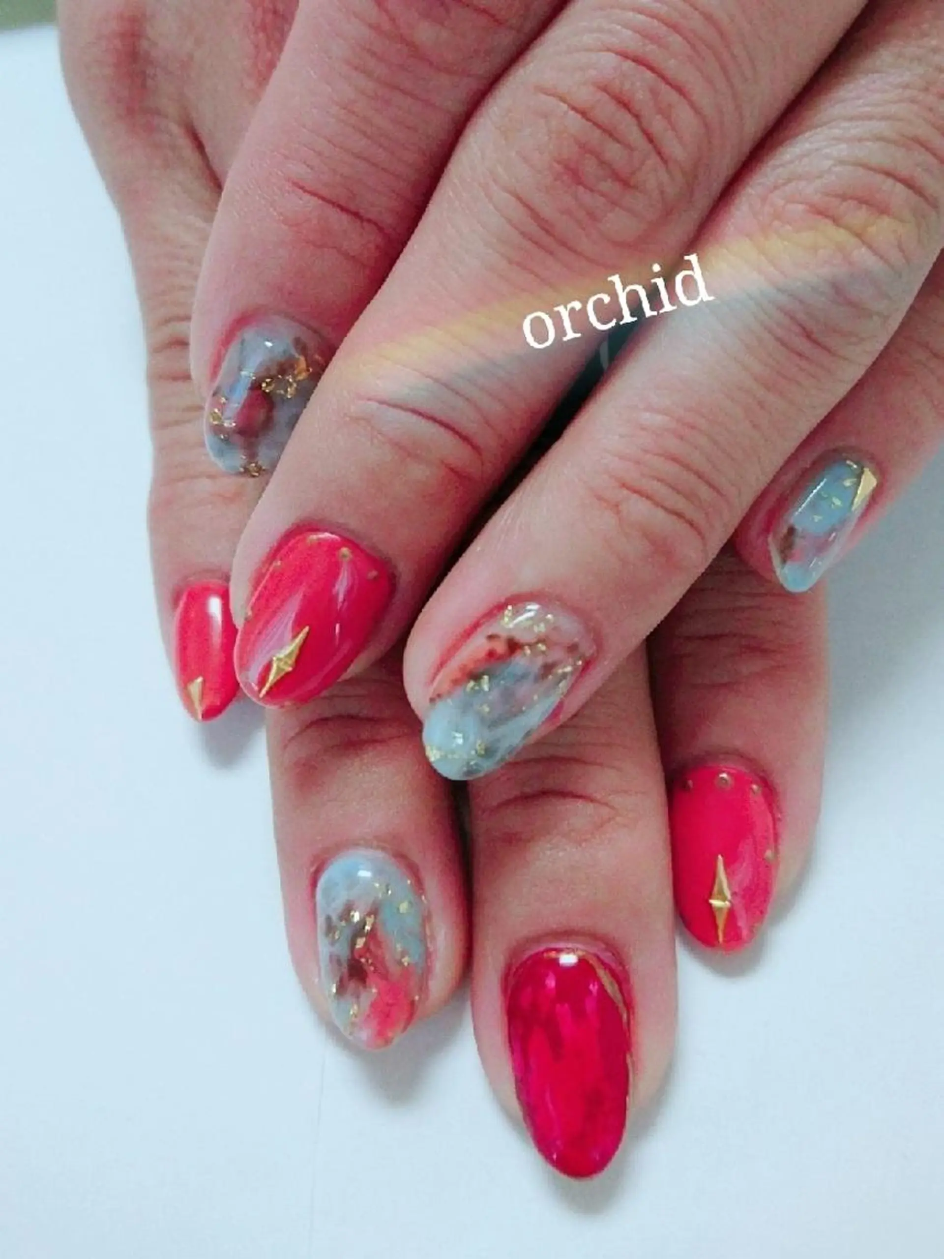 ネイル orchid ♡オーキッドのネイルデザイン