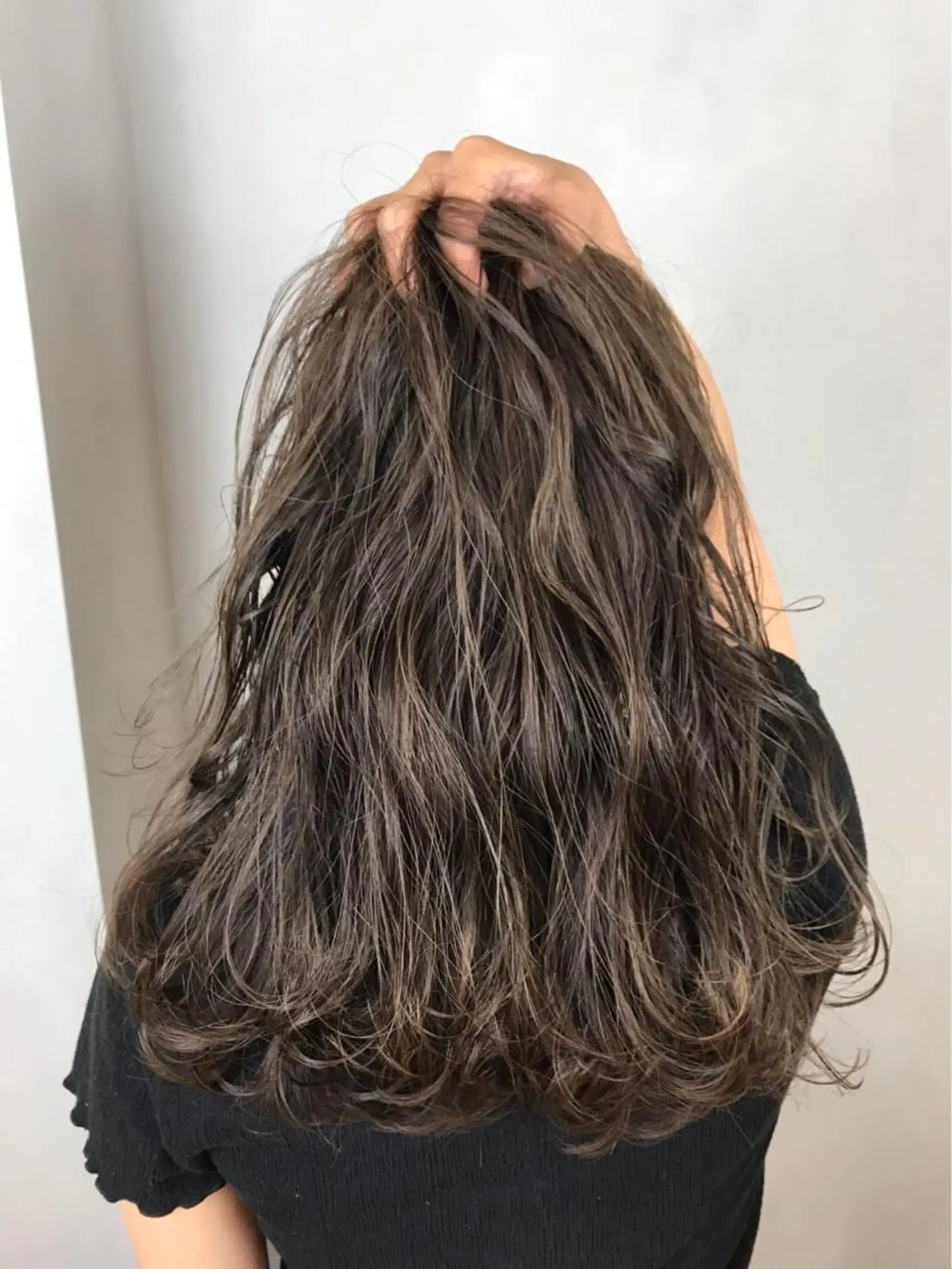 セミロング カラー BROCANTE立川 karasawa.nのヘアスタイル