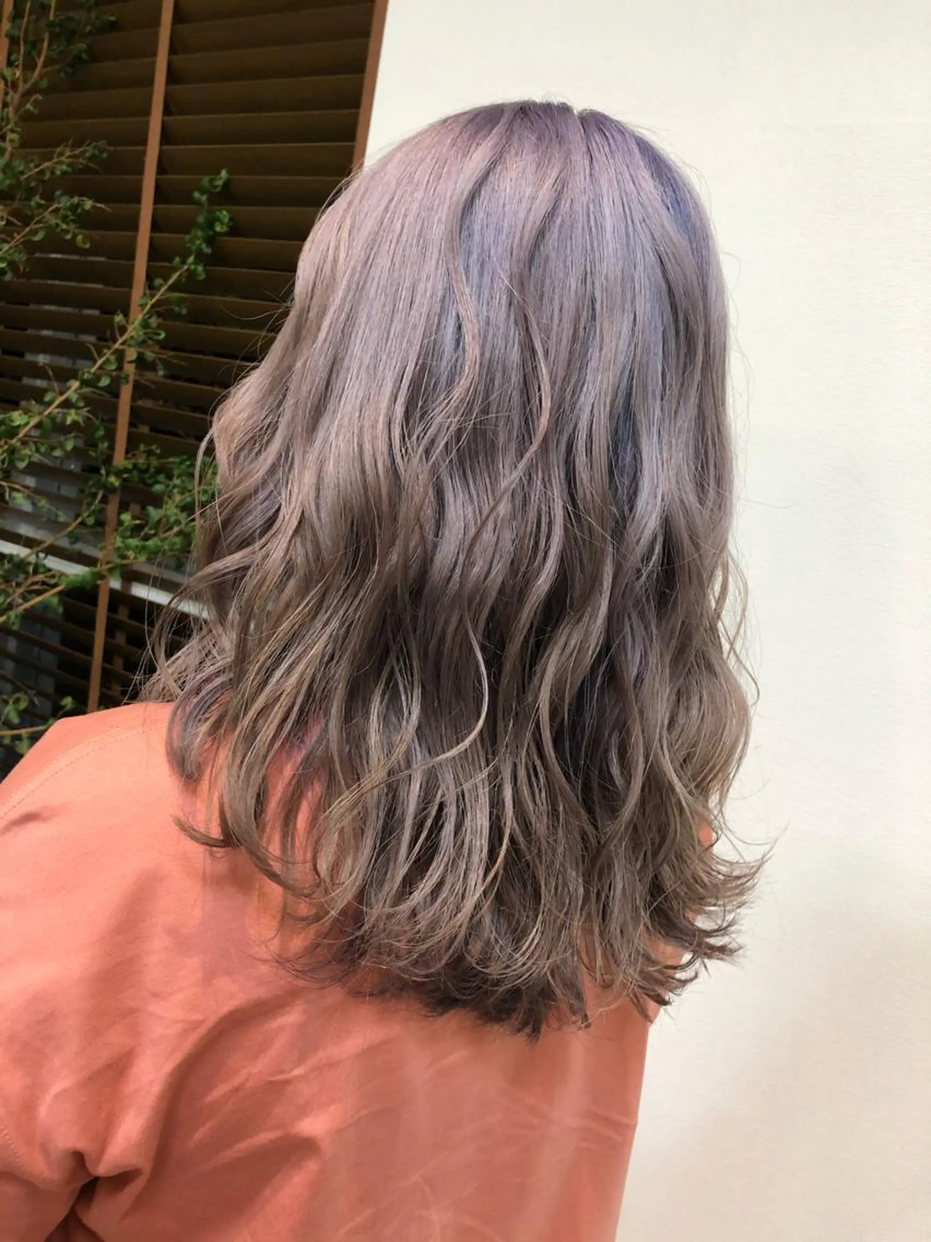 セミロング カラー パーマ ヘアアレンジ ❣️倉敷❣️美髪 カラー能登一成のヘアスタイル