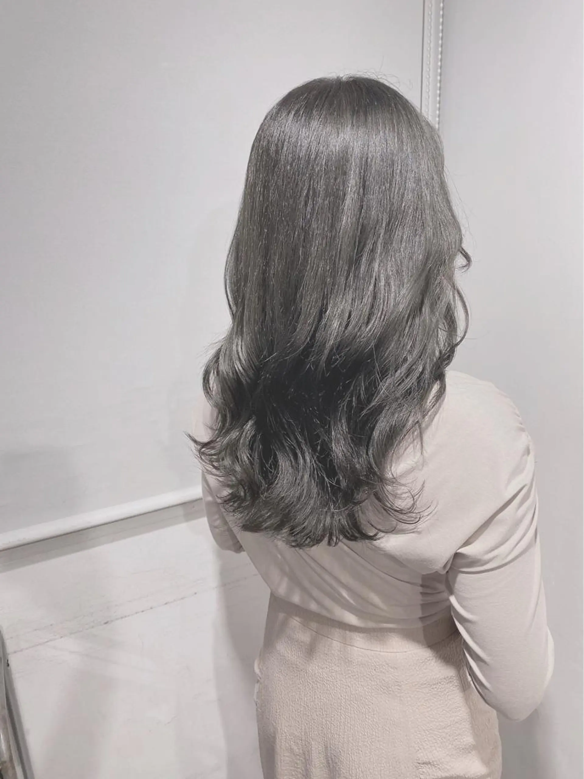 ロング カラー ヘアアレンジ ヘアカラー ヘアセット 🤍韓国ヘア特化 🤍力丸🤍のヘアスタイル