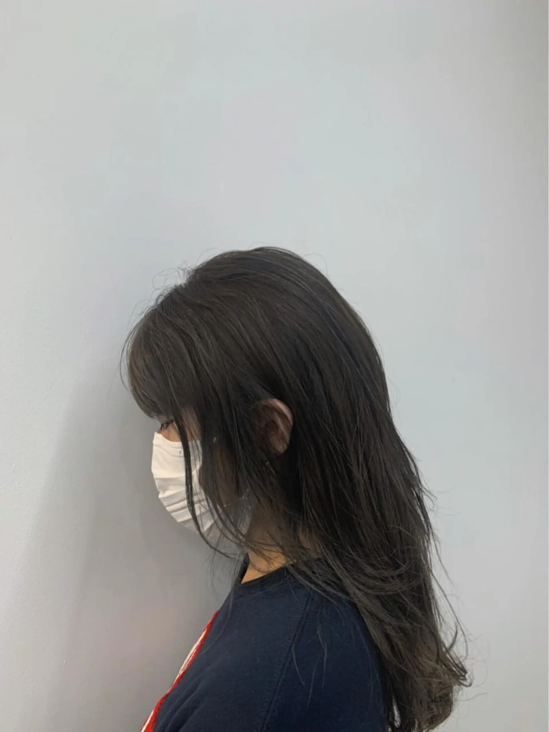 セミロング うる艶ヘア♡韓国好き 透明感　shotaのヘアスタイル