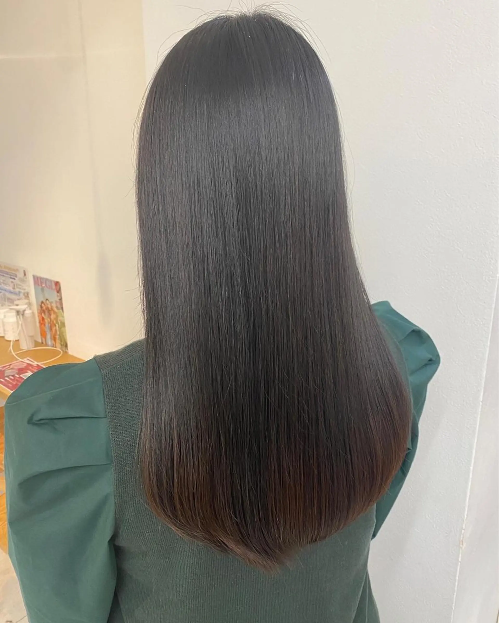 ロング 縮毛矯正 ✨オール年代🆗 🤍ウチダアユコのヘアスタイル