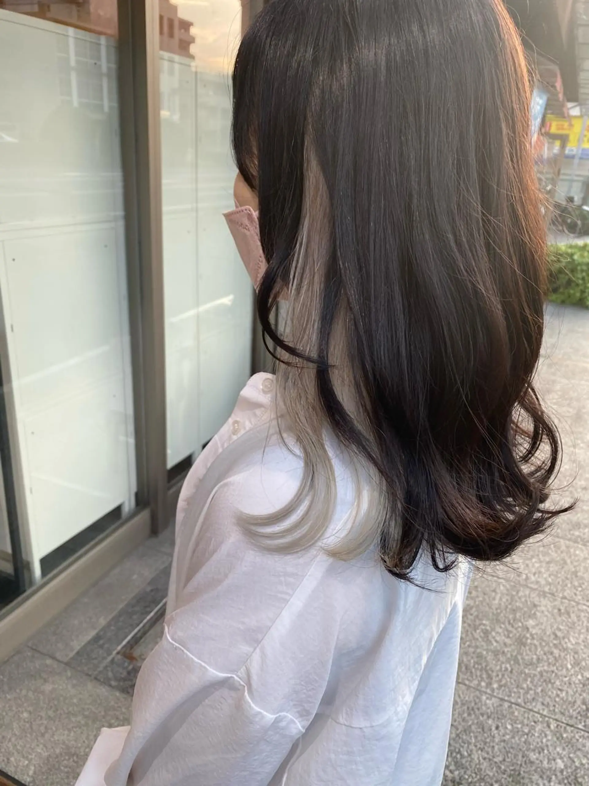 カラー イヤリングカラー カット ヘアカラー トリートメント 日比 貴大/ minim hairのヘアスタイル