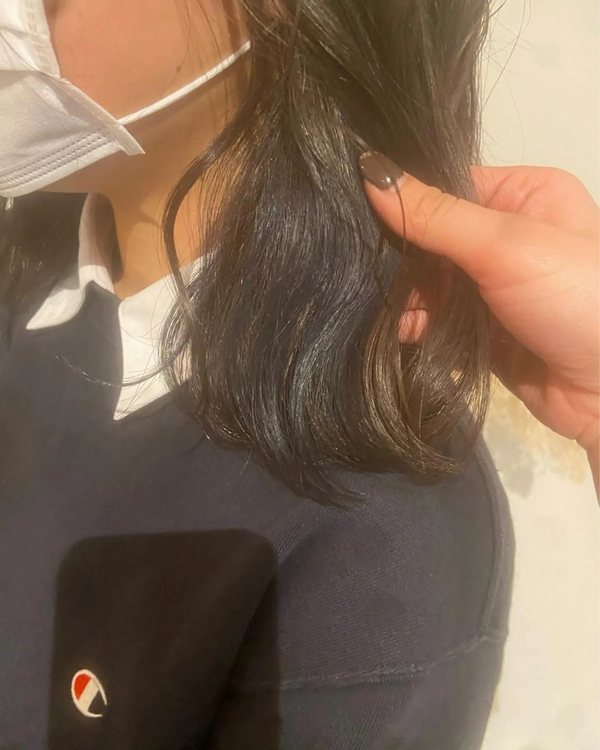 ミディアム ボブ/暖色/透明 感カラー/Sachiのヘアスタイル