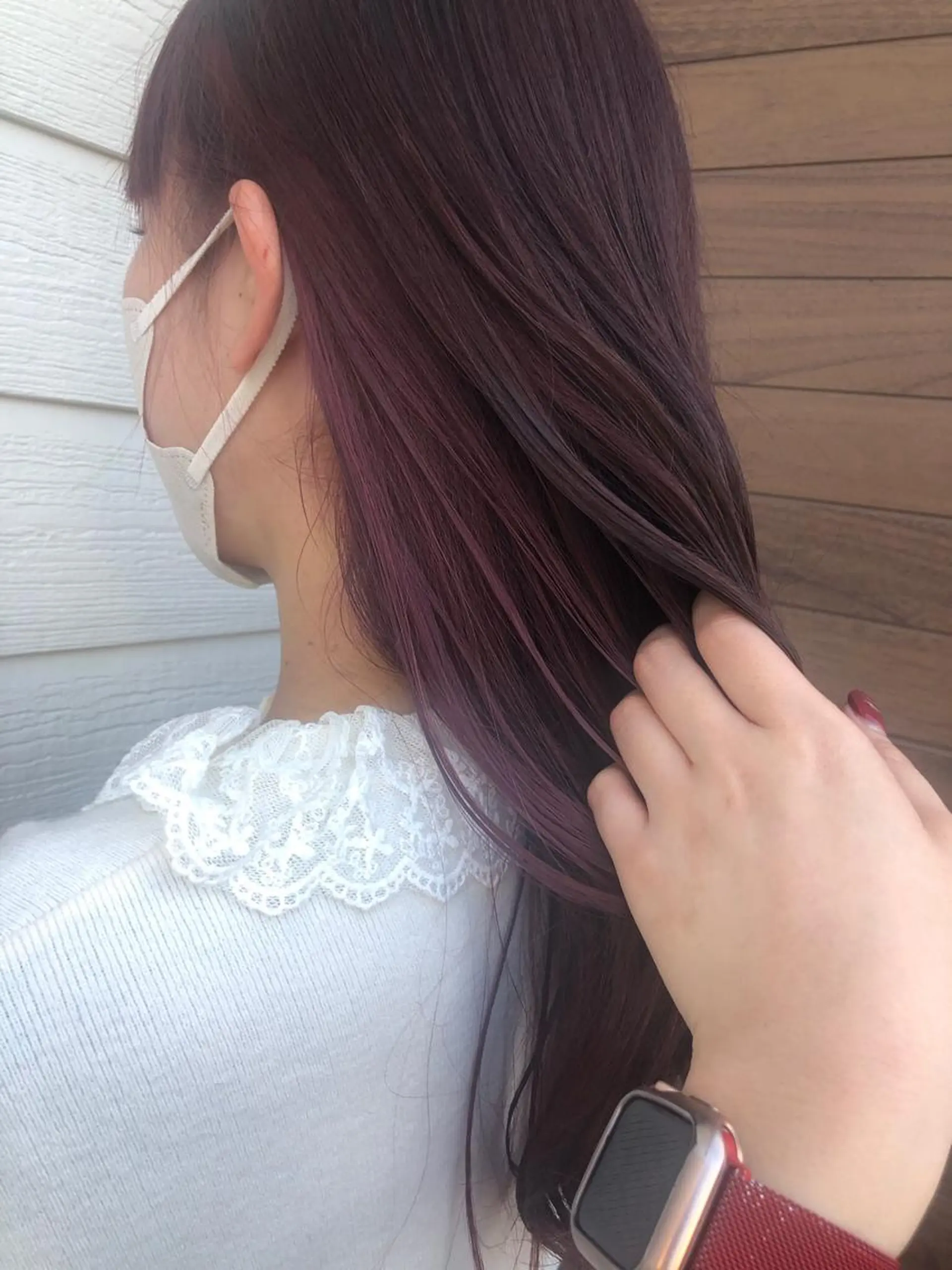 ロング カラー ayumi ／透明感カラーのヘアスタイル