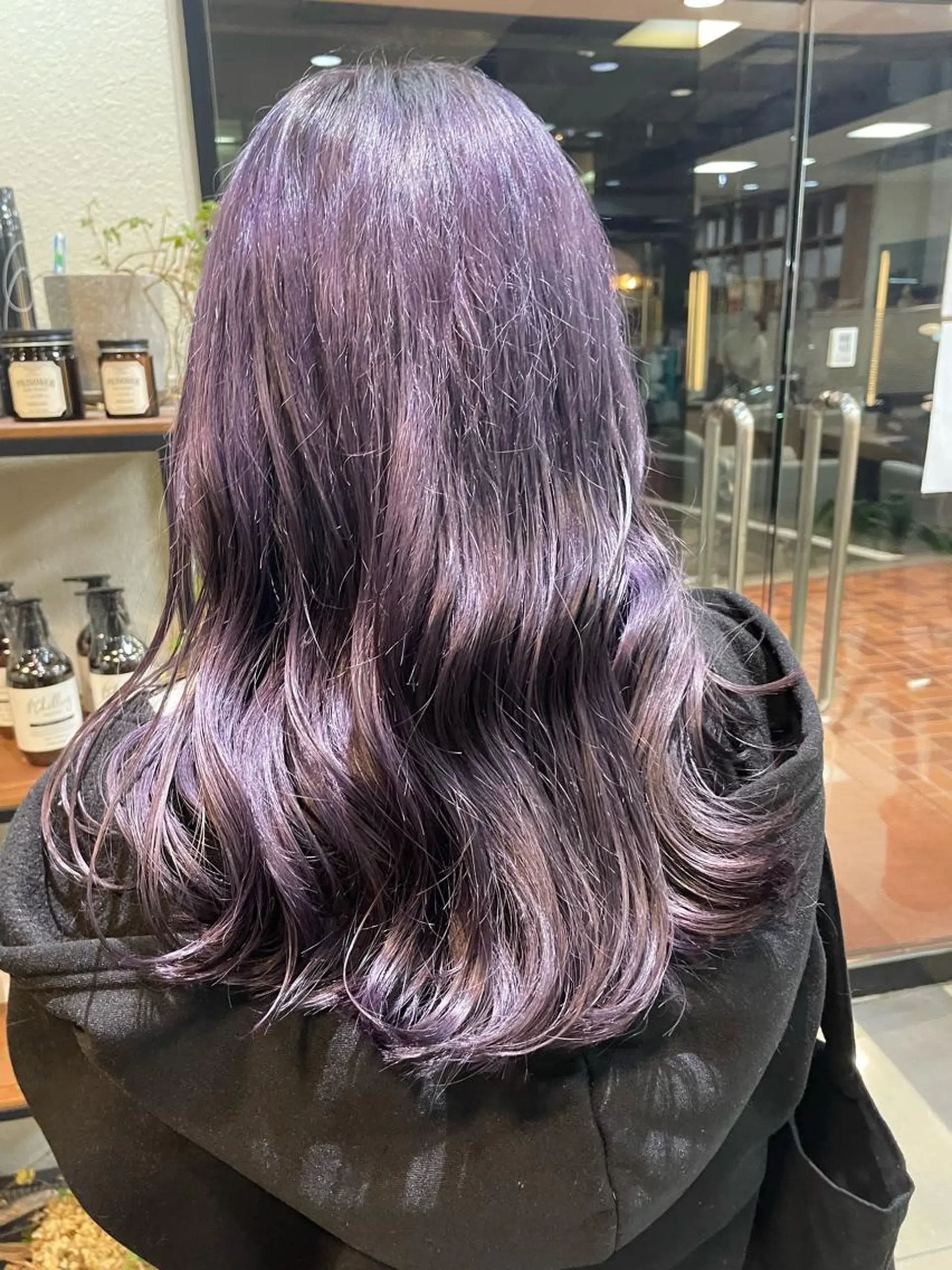 ロング カラー ヘアカラー ボブ/透明感 カラー /風花のヘアスタイル