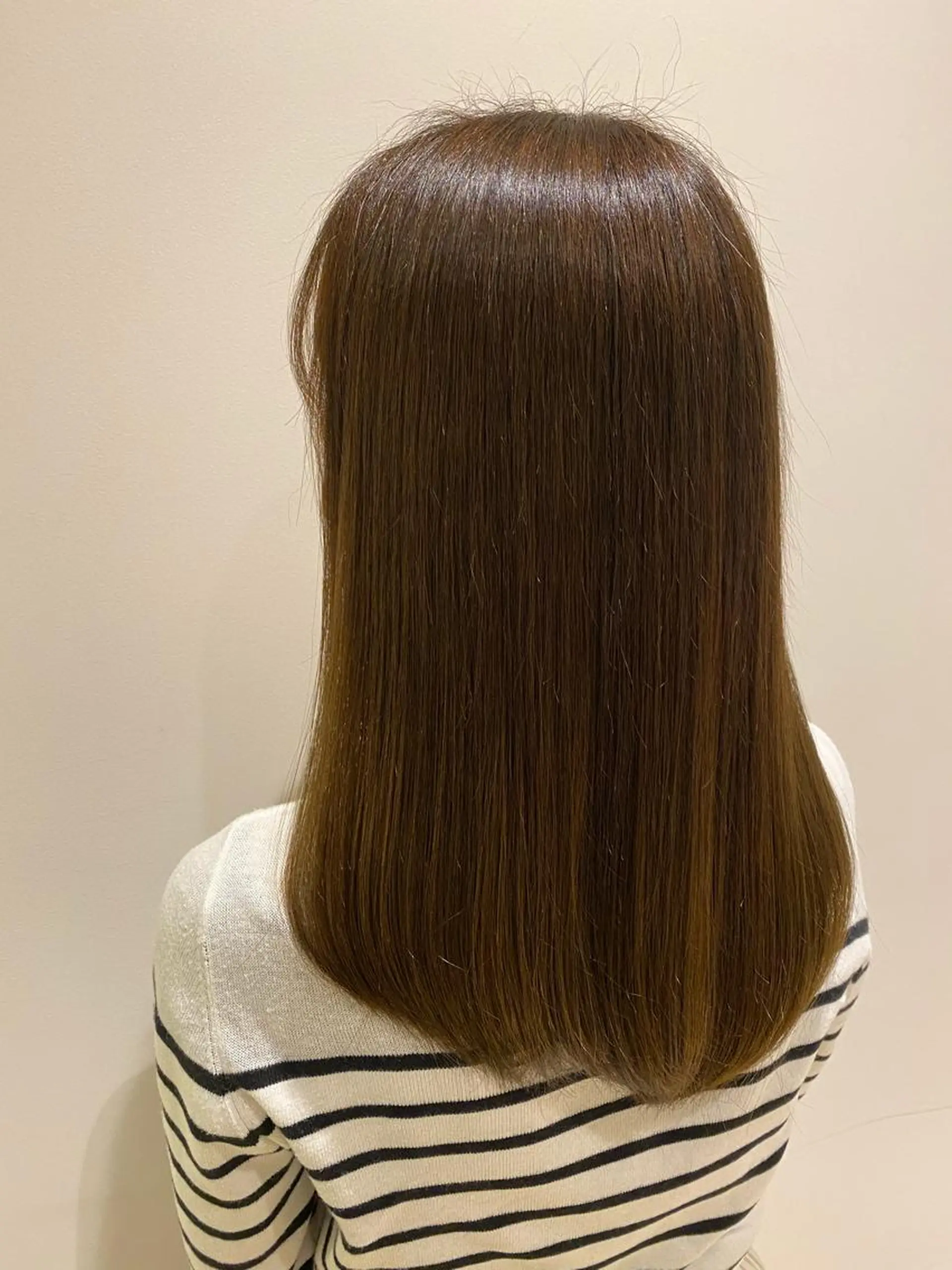 セミロング カラー ベージュカラー 艶髪🌿美髪 大塚礼乃【西荻窪】のヘアスタイル