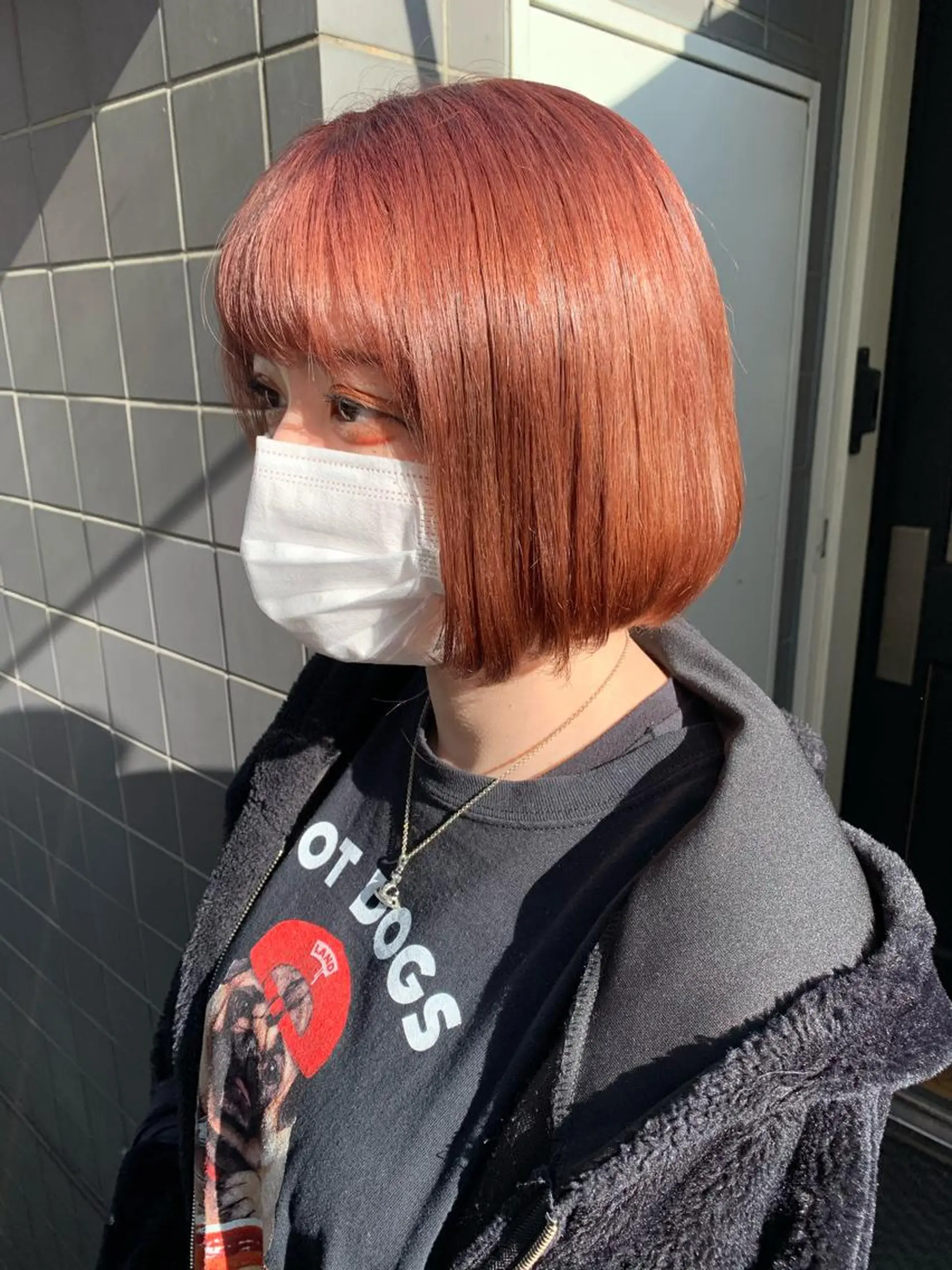 ミディアム カラー レイヤー×グレージュ /ピンク🩷mioのヘアスタイル