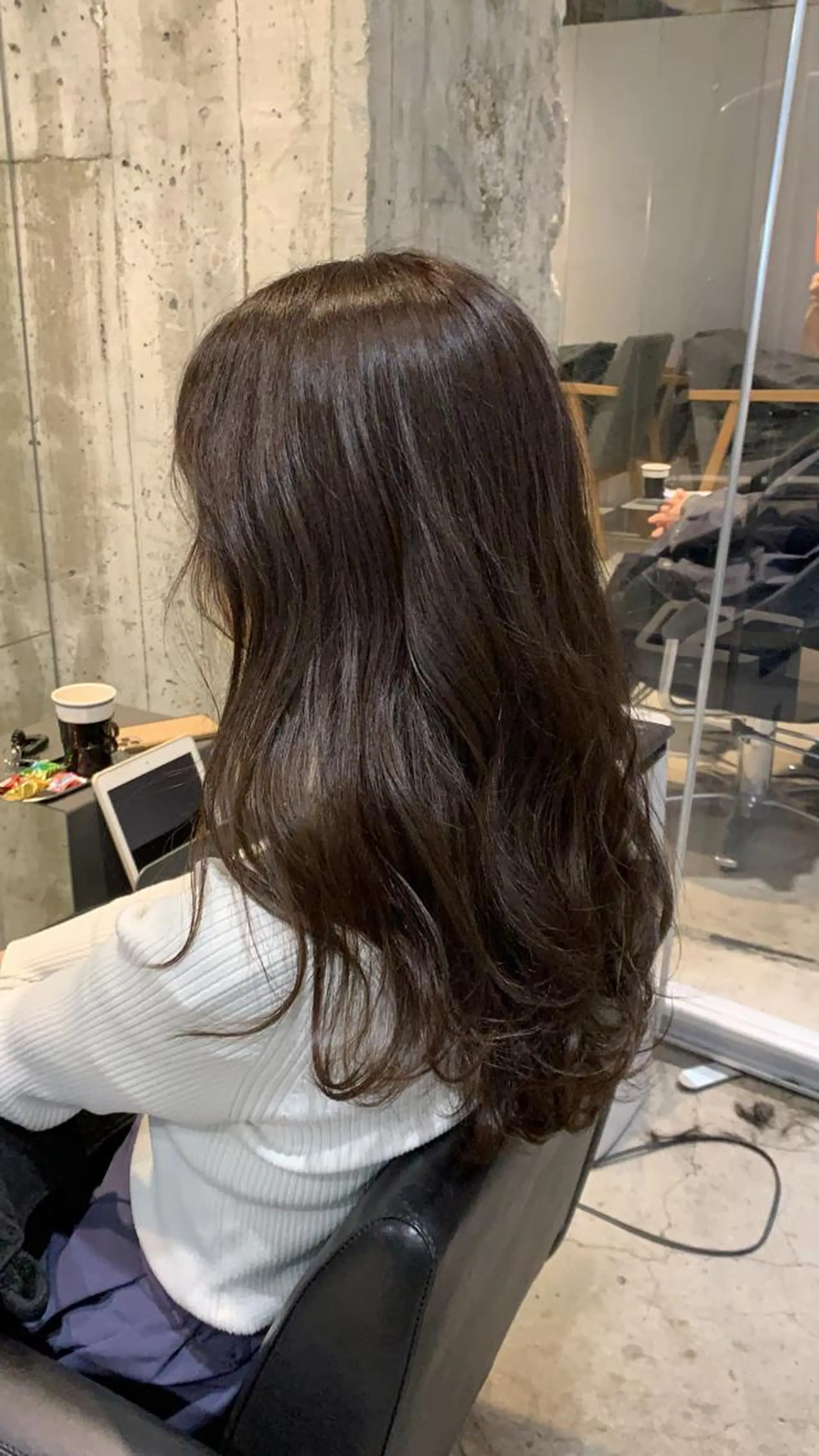 セミロング カラー パーマ カット ヘアカラー トリートメント 🌈艶髪/髪質改善 新宿itouのヘアスタイル