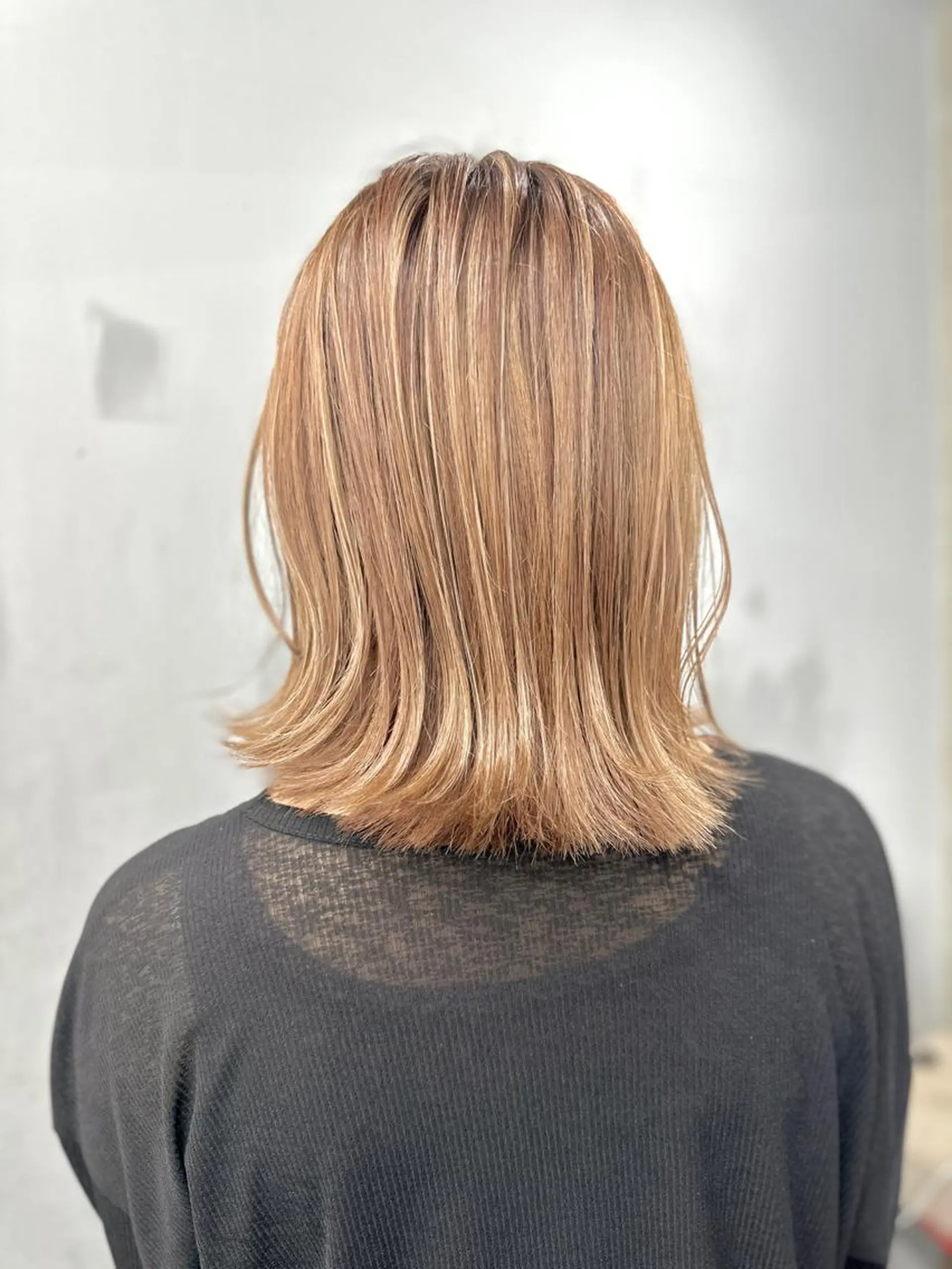 ロング カラー ベージュカラー ハイライトカラー ハイライト ヘアカラー トリートメント opus 店長大和 レイヤー/赤み消しのヘアスタイル