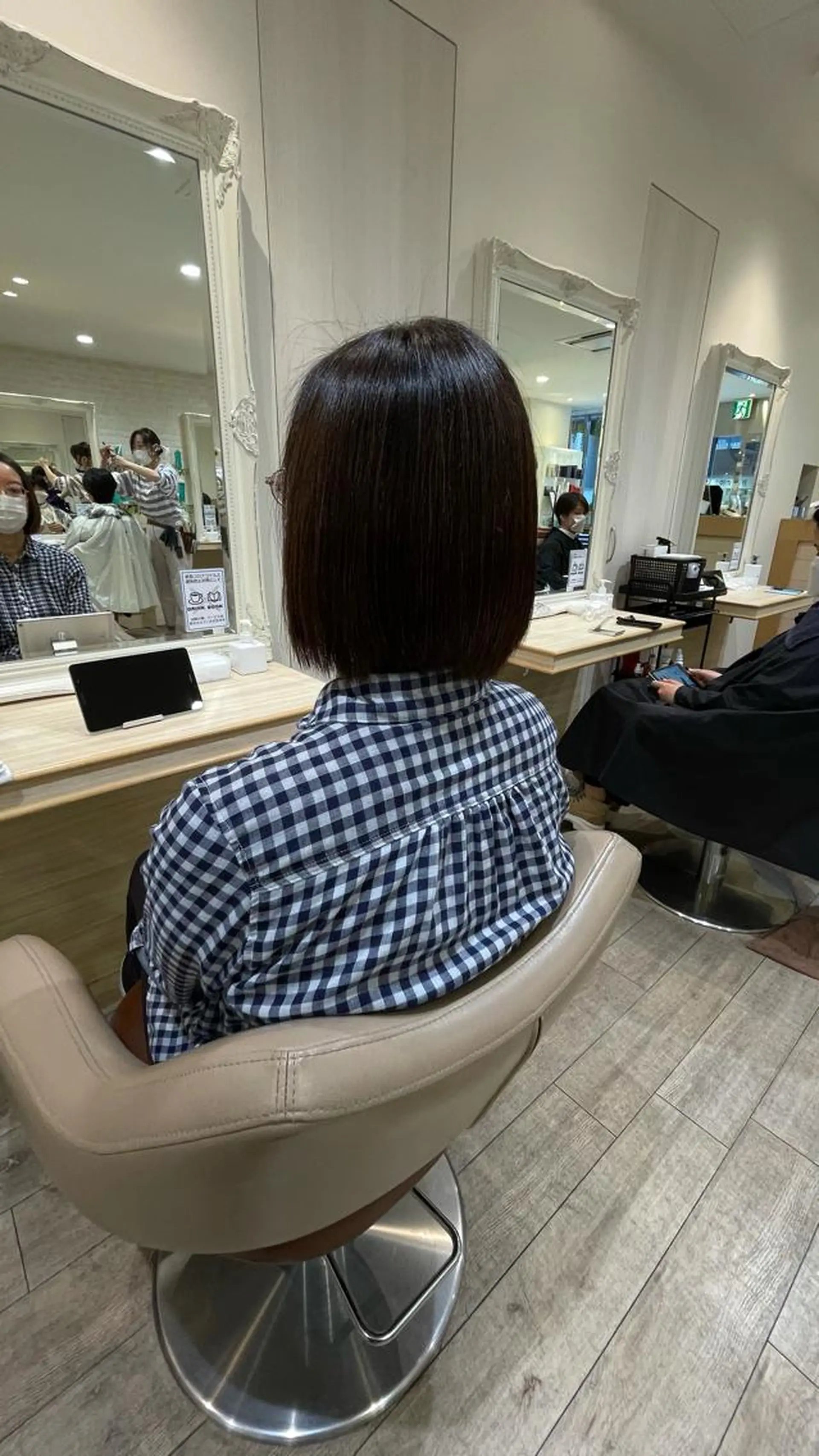 ミディアム 縮毛矯正 トリートメント 店長     押野 勇也のヘアスタイル