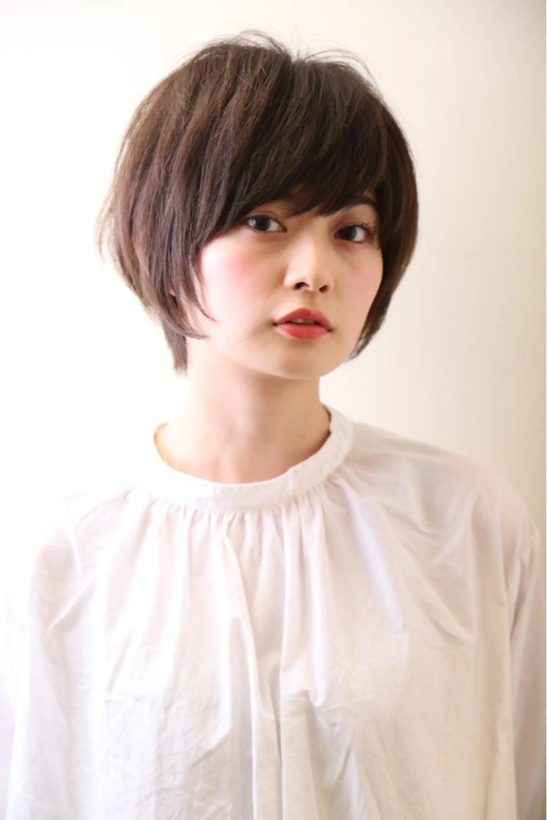 ショート カラー キッズ 野崎 ひかりのヘアスタイル