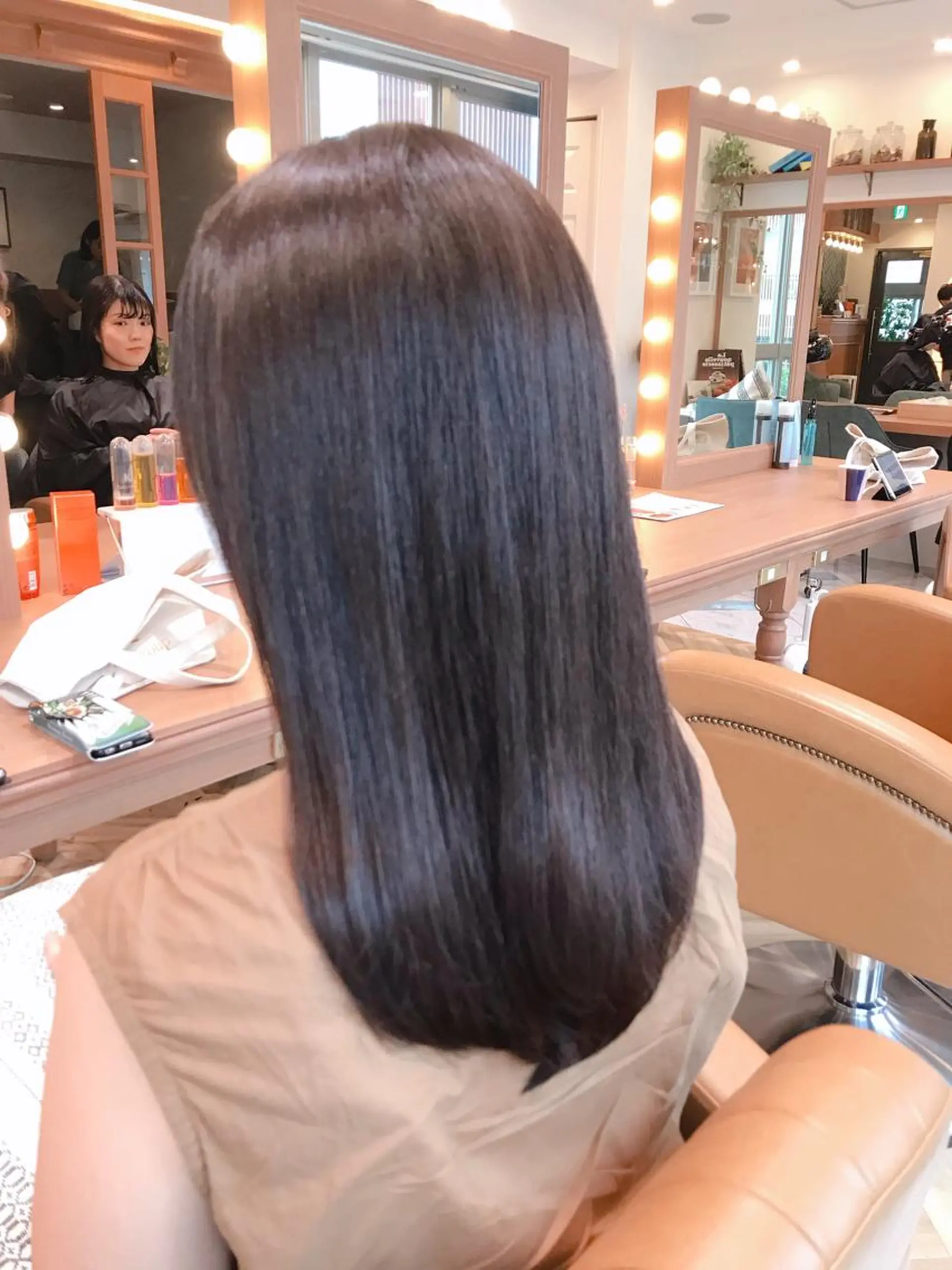 ロング 髪質改善 縮毛矯正 Lond enikaのヘアスタイル