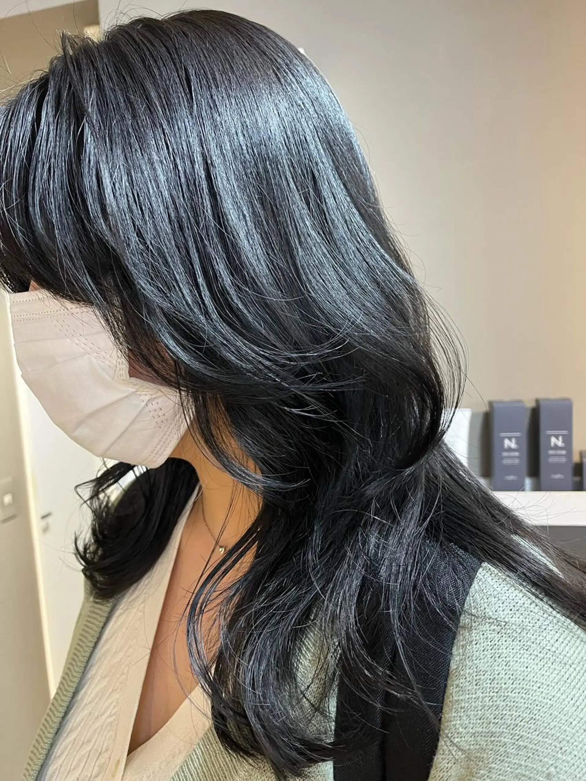 ロング カラー ヘアアレンジ メンズ キッズ ネイル アイブロウ 透明感カラー🤎 ゆりのヘアスタイル