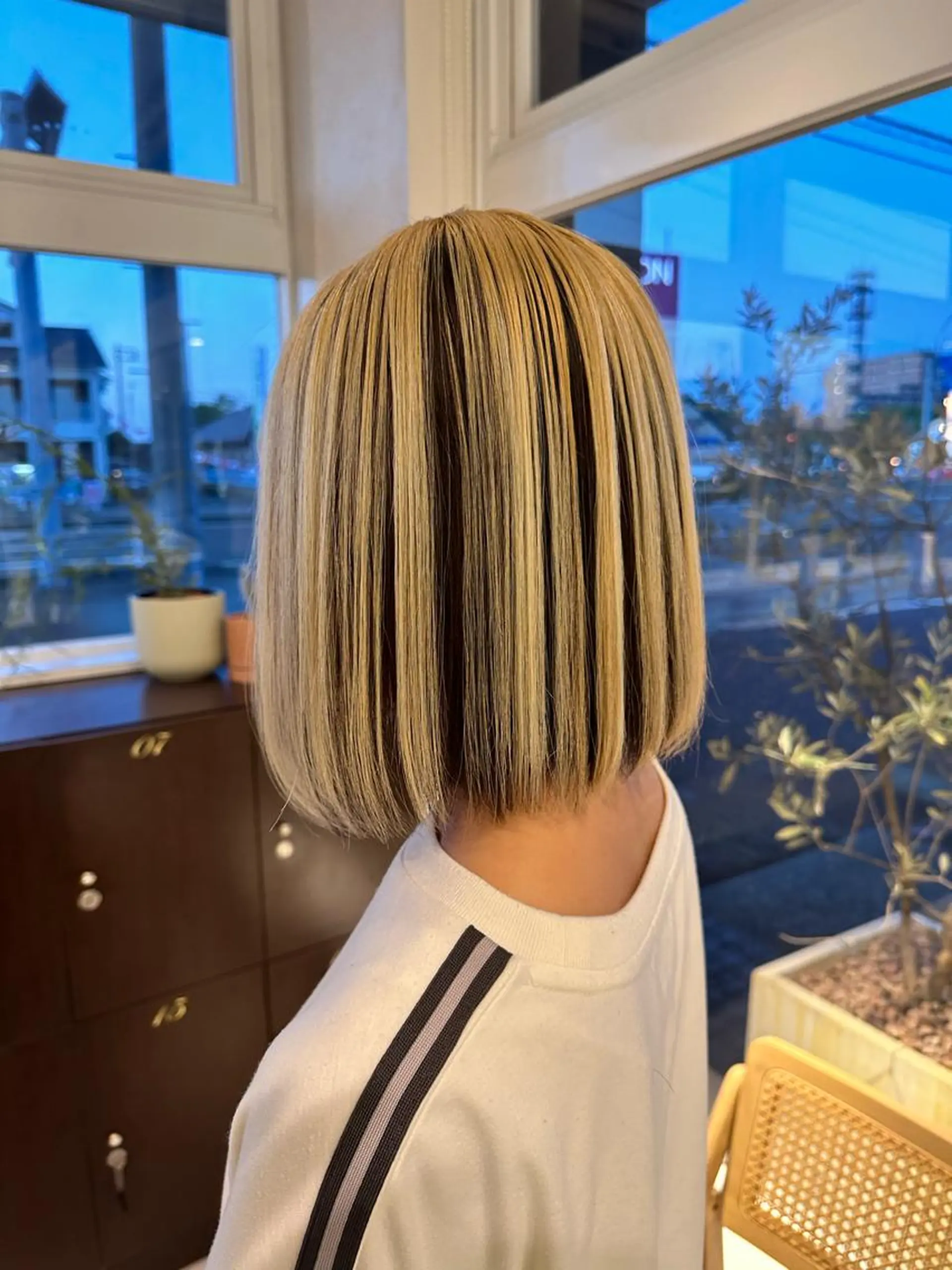 ミディアム カラー ヘアアレンジ EARTH長岡店🩵 石原莉穂のヘアスタイル