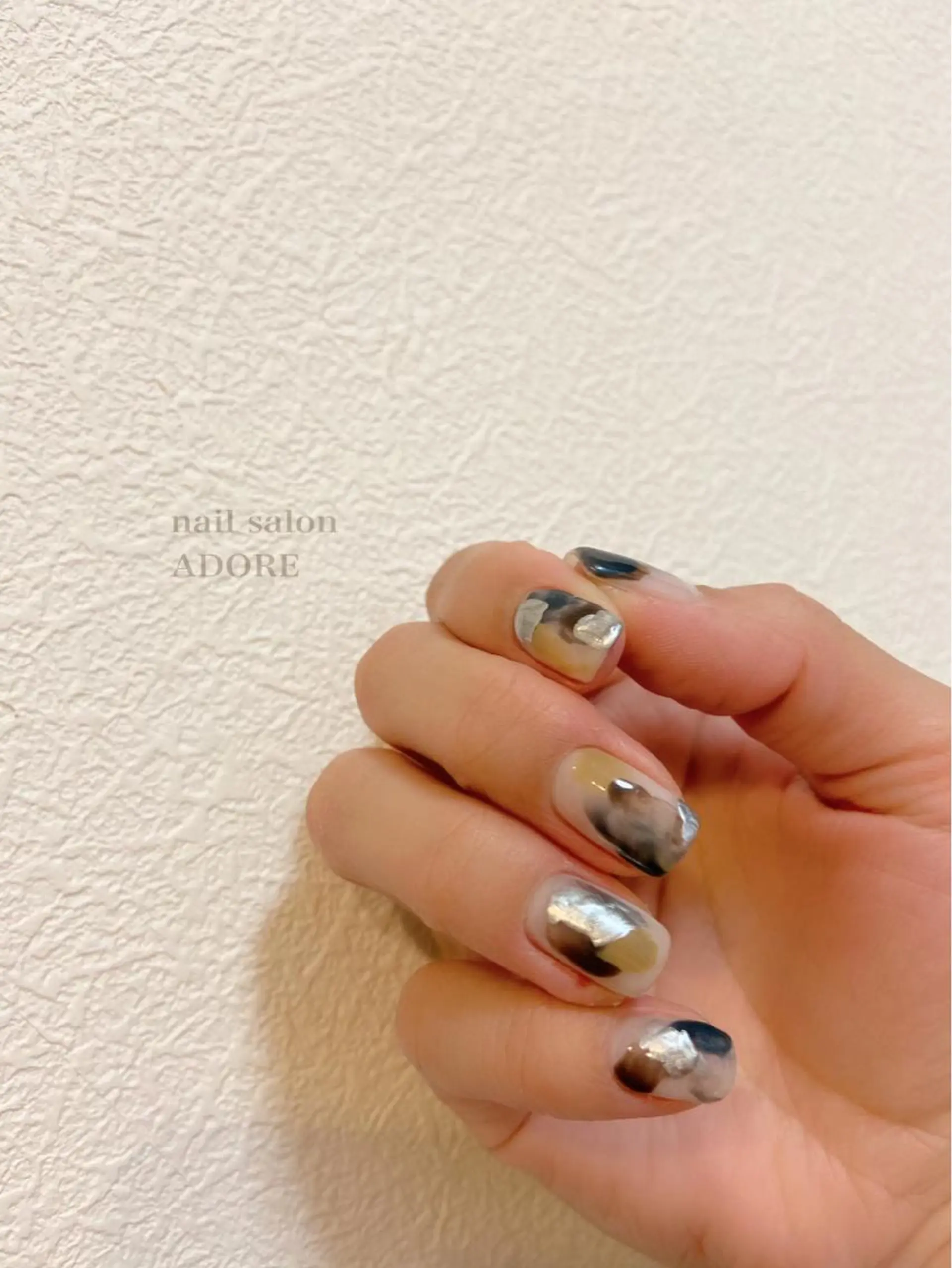 ネイル スクエアネイル nail salon  ADORE所属・Adore nailのネイルデザイン