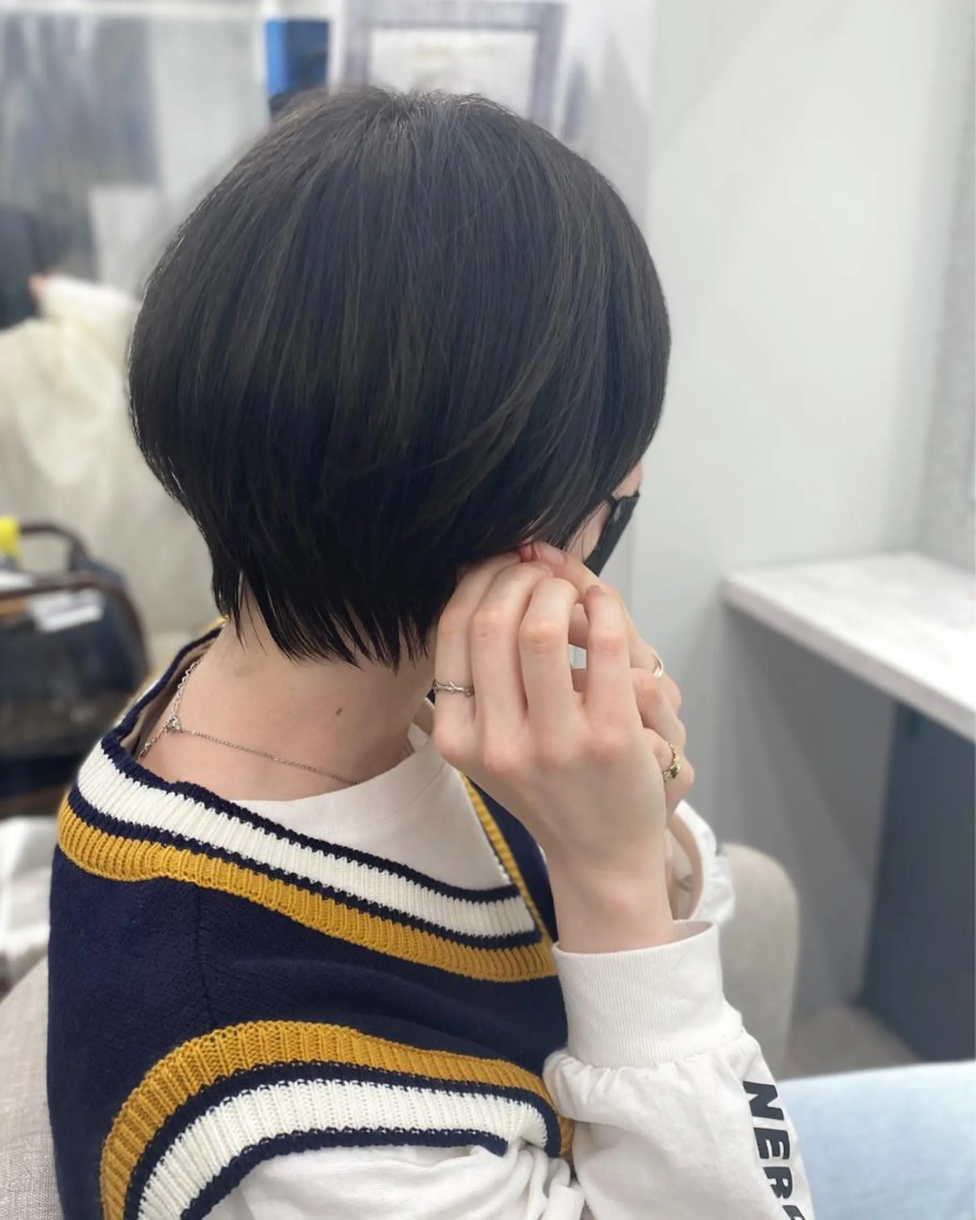 ショート レイヤーカット/ 髪質改善/羽柴りくのヘアスタイル