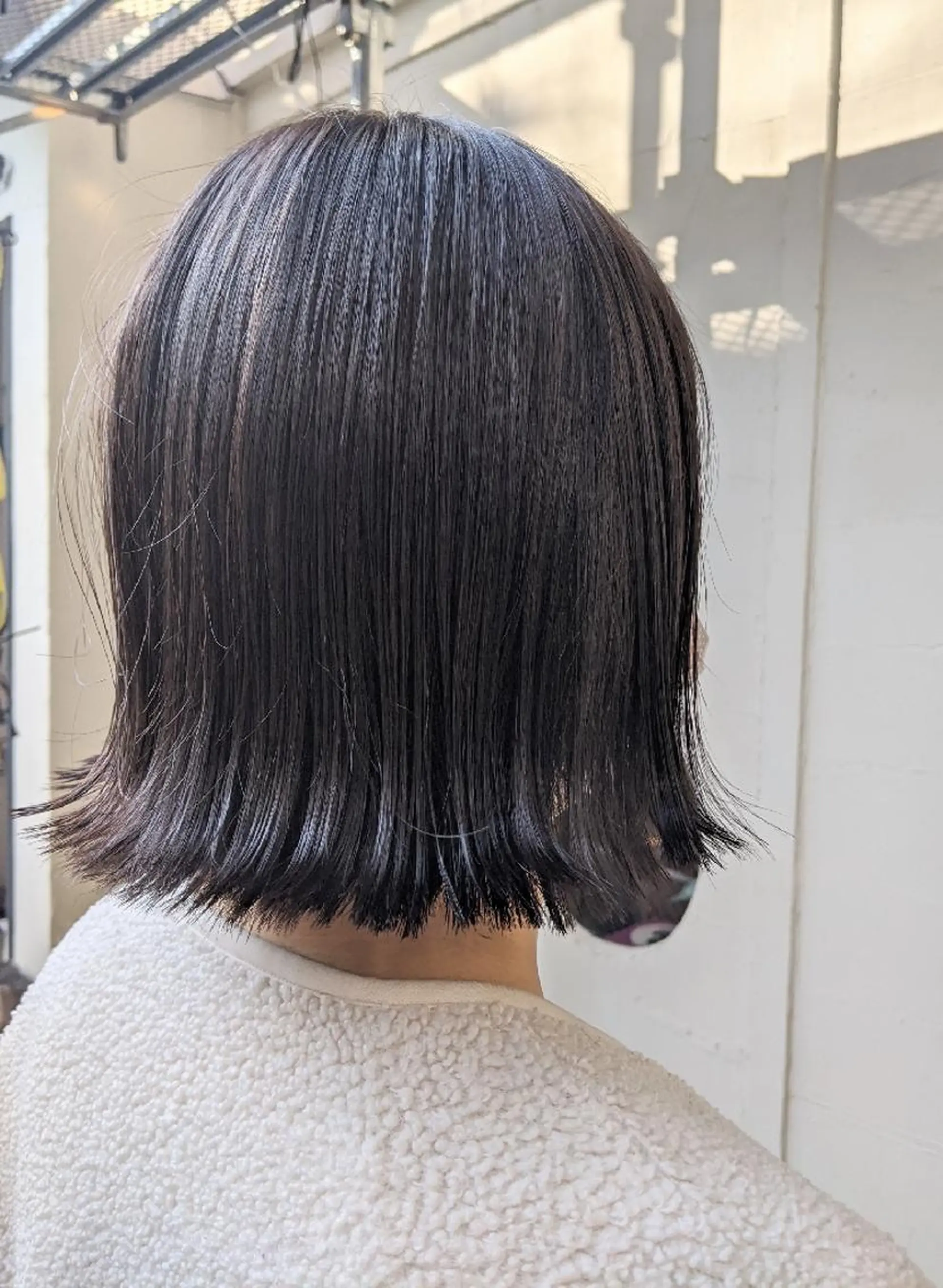 ショート カラー アッシュ カット トリートメント ヘアセット HIKARI@ Ruheplatzのヘアスタイル
