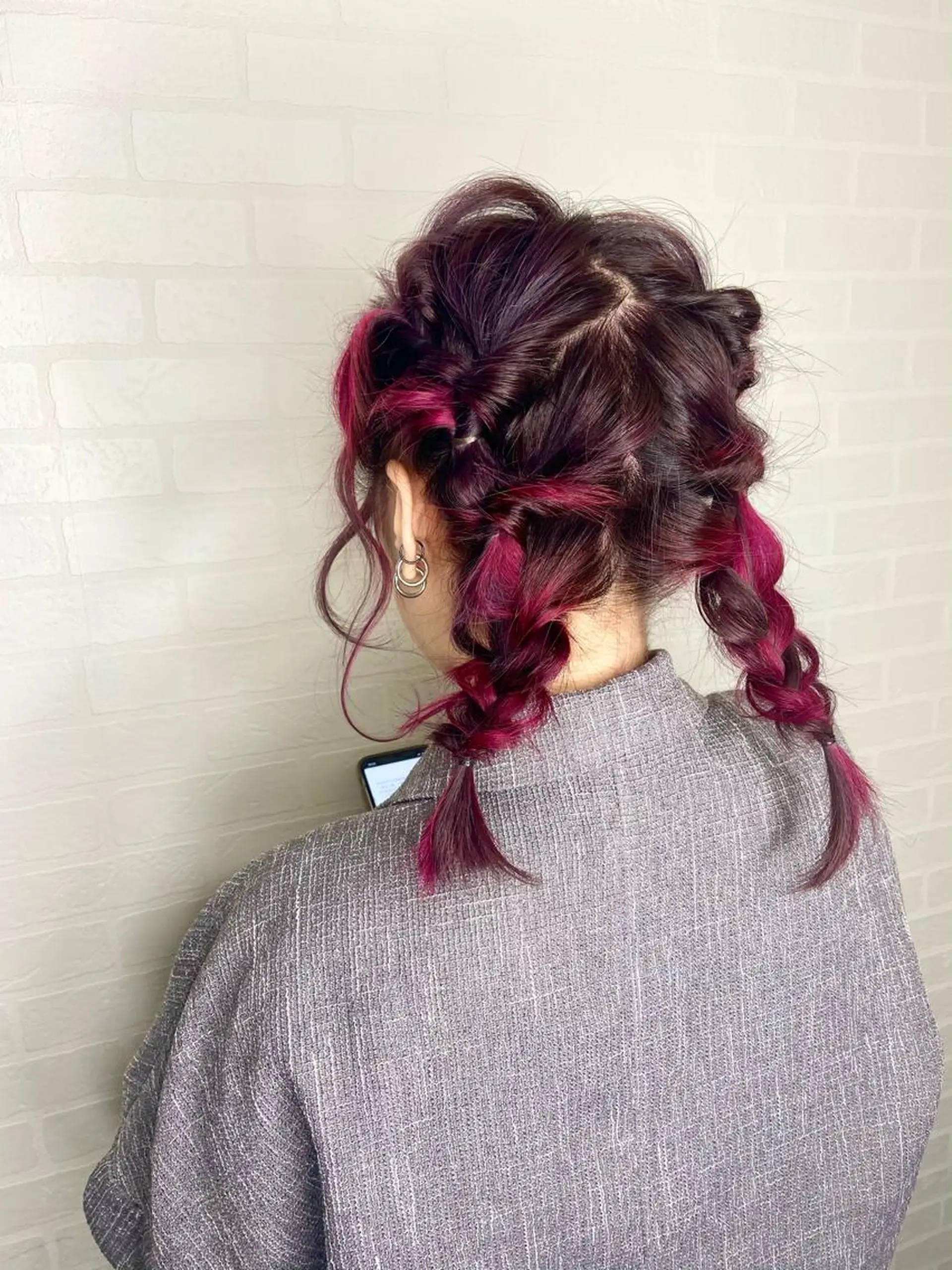 ヘアアレンジ ヘアセット ヘアセット☆ 髪質改善カラー☆まいのヘアスタイル