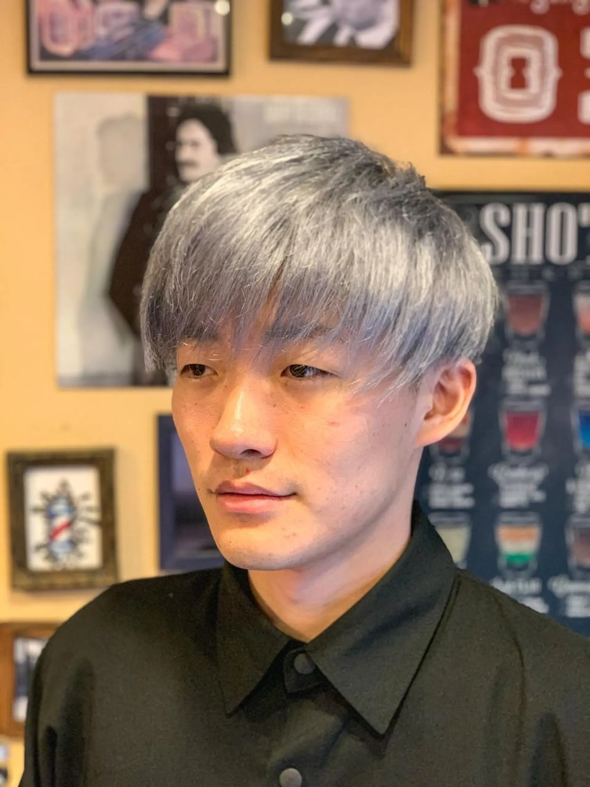 ショート カラー 砂川 太成のヘアスタイル