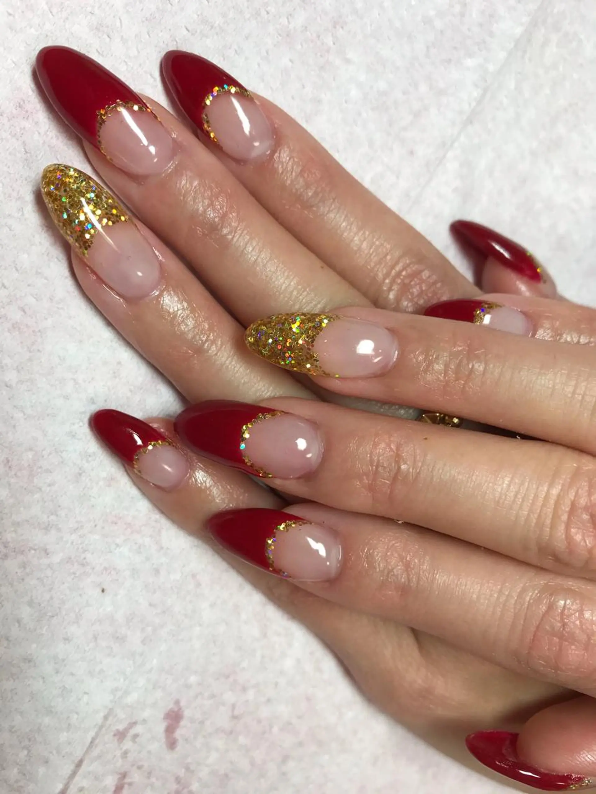 ロング ネイル 金沢 未緒のネイルデザイン