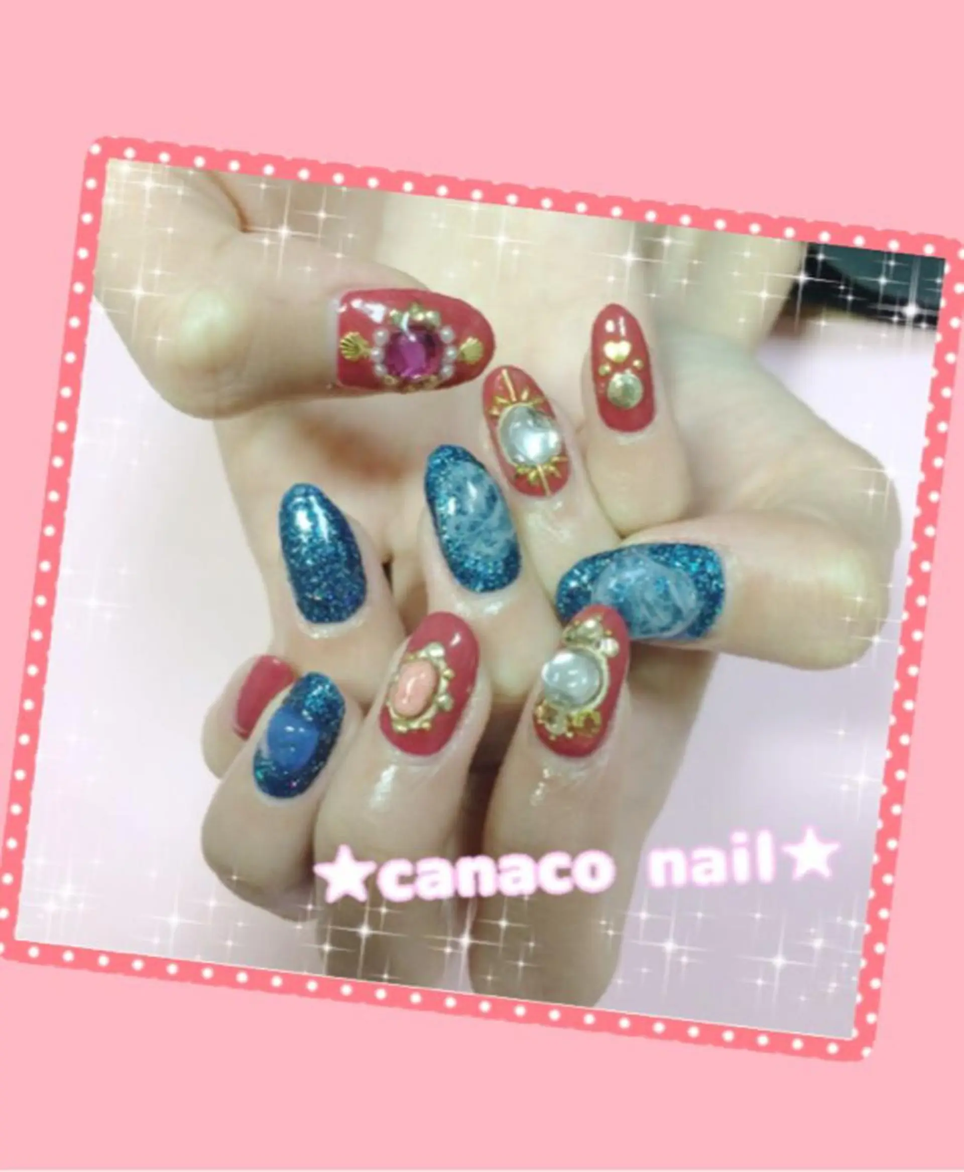 ネイル ハンドネイル ハンドケア ベテランネイル cnc  nailのネイルデザイン